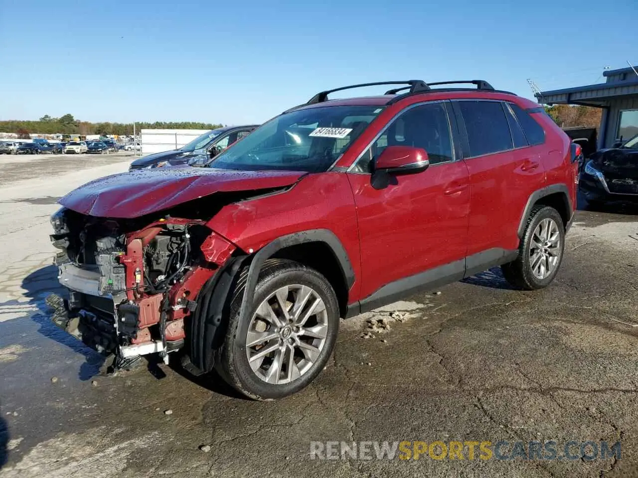 1 Фотография поврежденного автомобиля 2T3C1RFV1KC001241 TOYOTA RAV4 2019