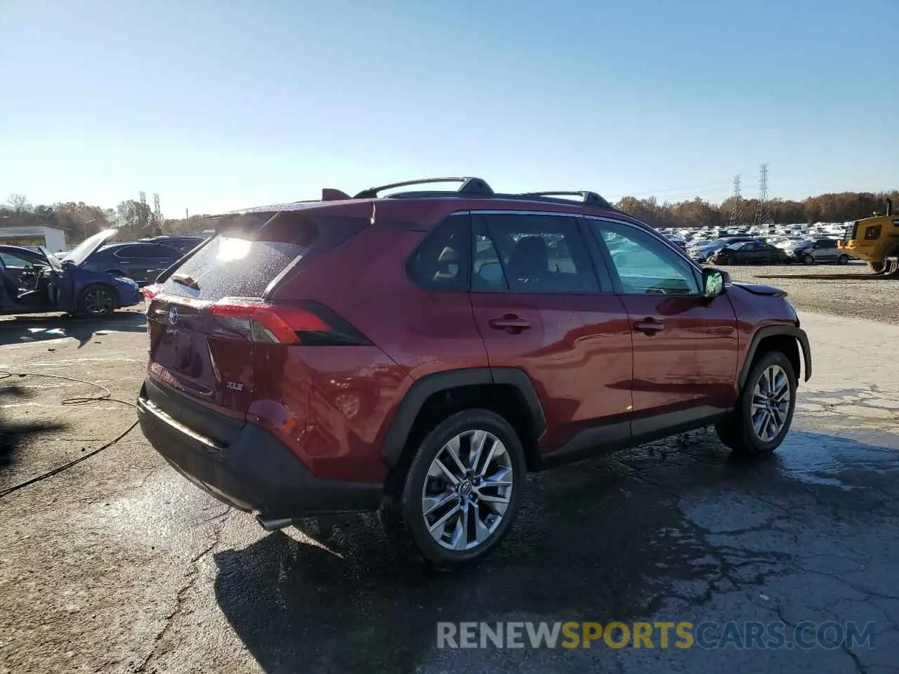 3 Фотография поврежденного автомобиля 2T3C1RFV1KC001241 TOYOTA RAV4 2019