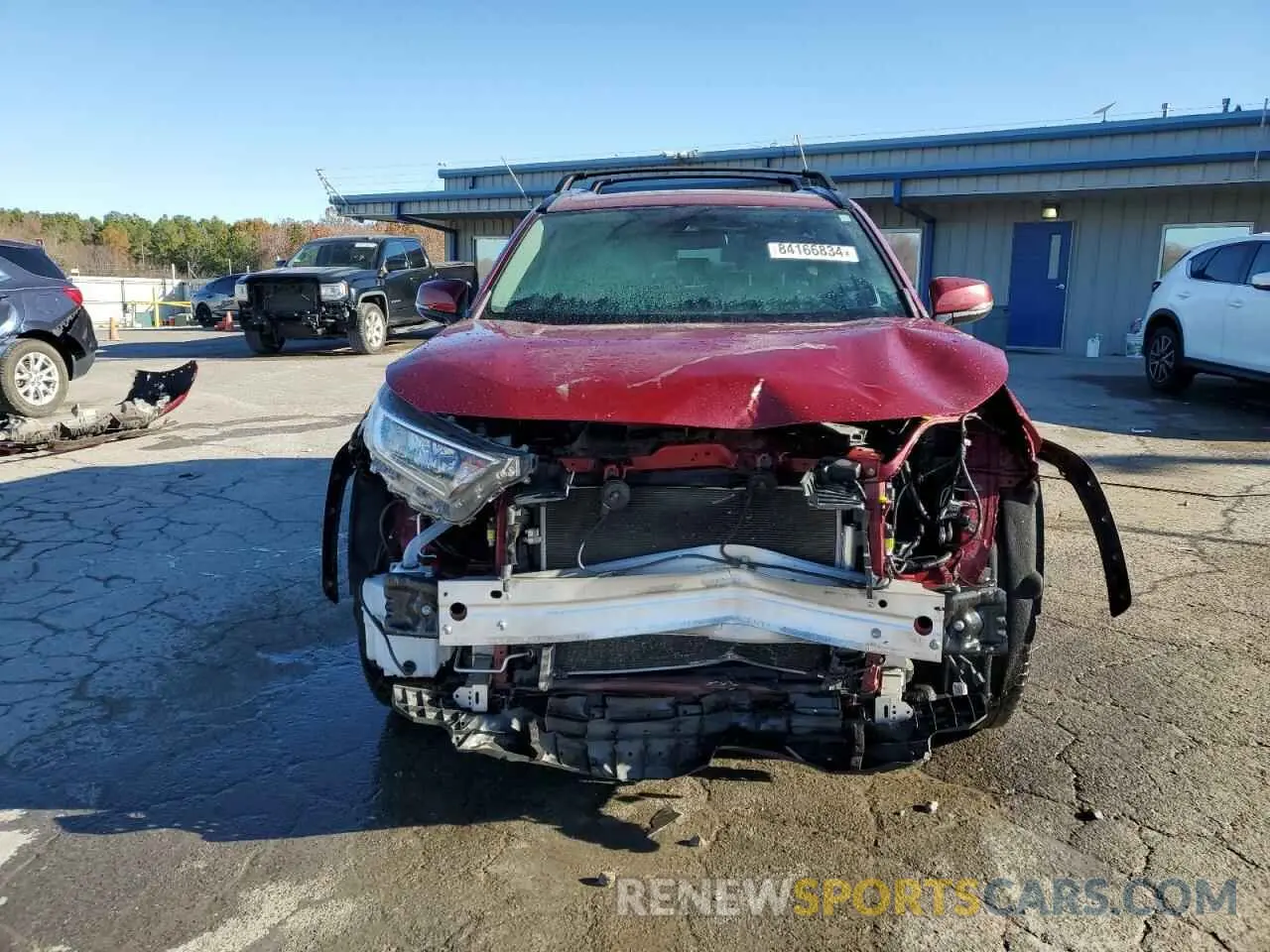 5 Фотография поврежденного автомобиля 2T3C1RFV1KC001241 TOYOTA RAV4 2019