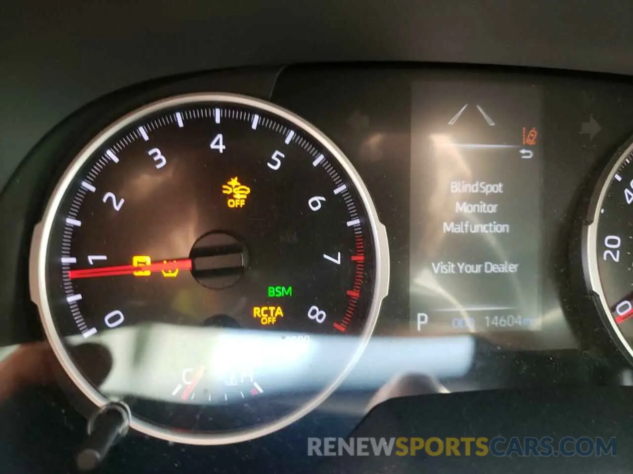 8 Фотография поврежденного автомобиля 2T3C1RFV1KW006681 TOYOTA RAV4 2019