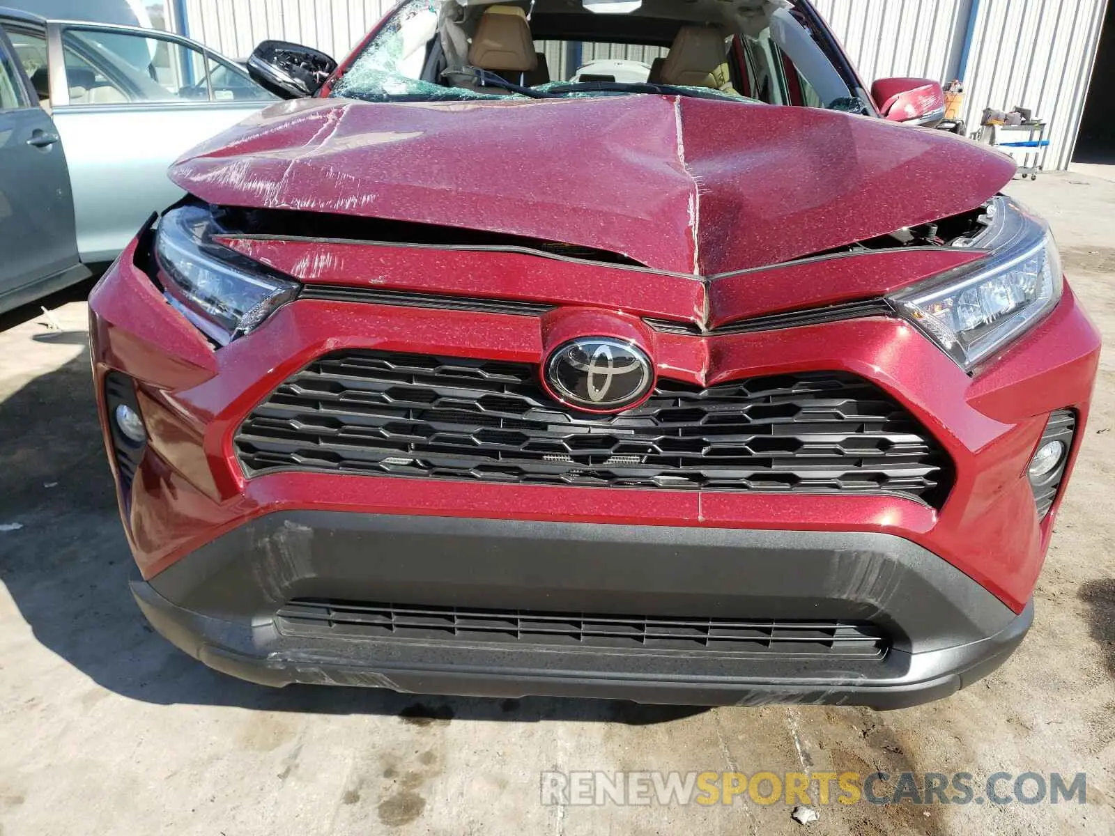 7 Photograph of a damaged car 2T3C1RFV1KW045769 TOYOTA RAV4 2019