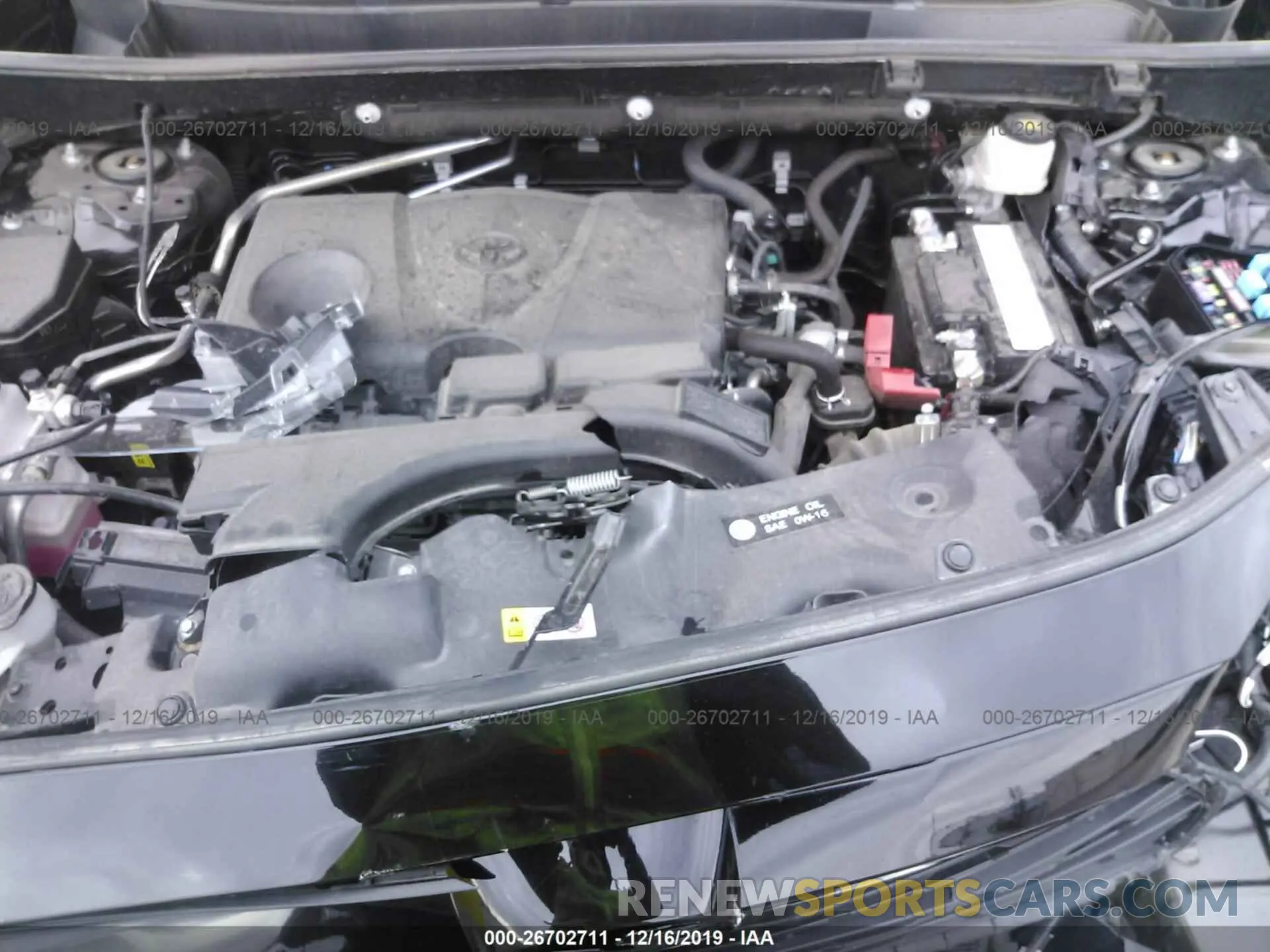 10 Photograph of a damaged car 2T3C1RFV2KW011775 TOYOTA RAV4 2019