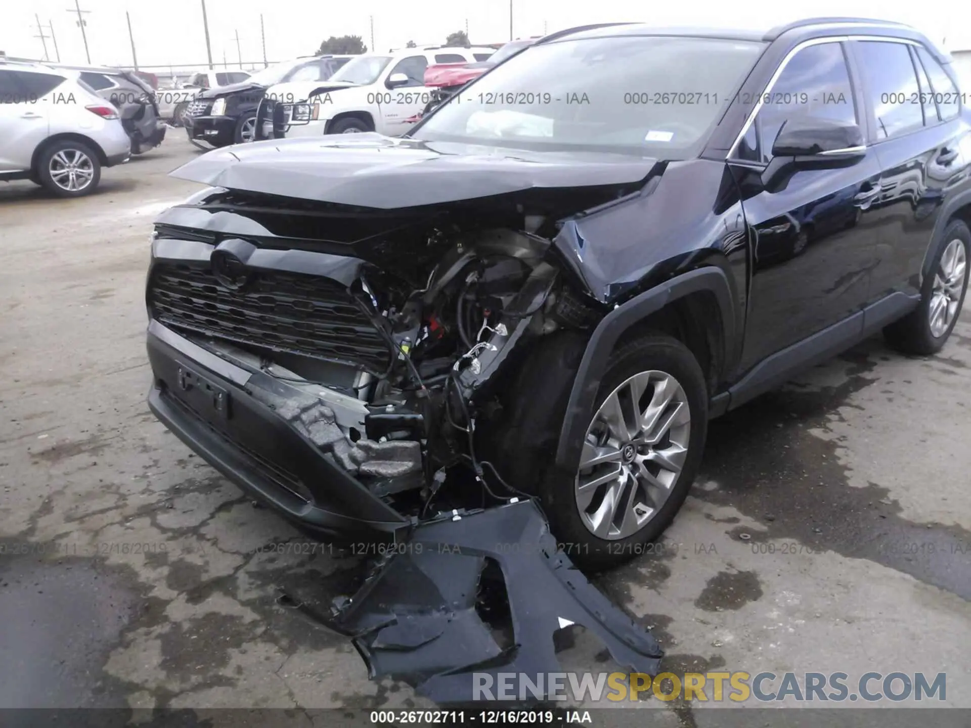 6 Photograph of a damaged car 2T3C1RFV2KW011775 TOYOTA RAV4 2019