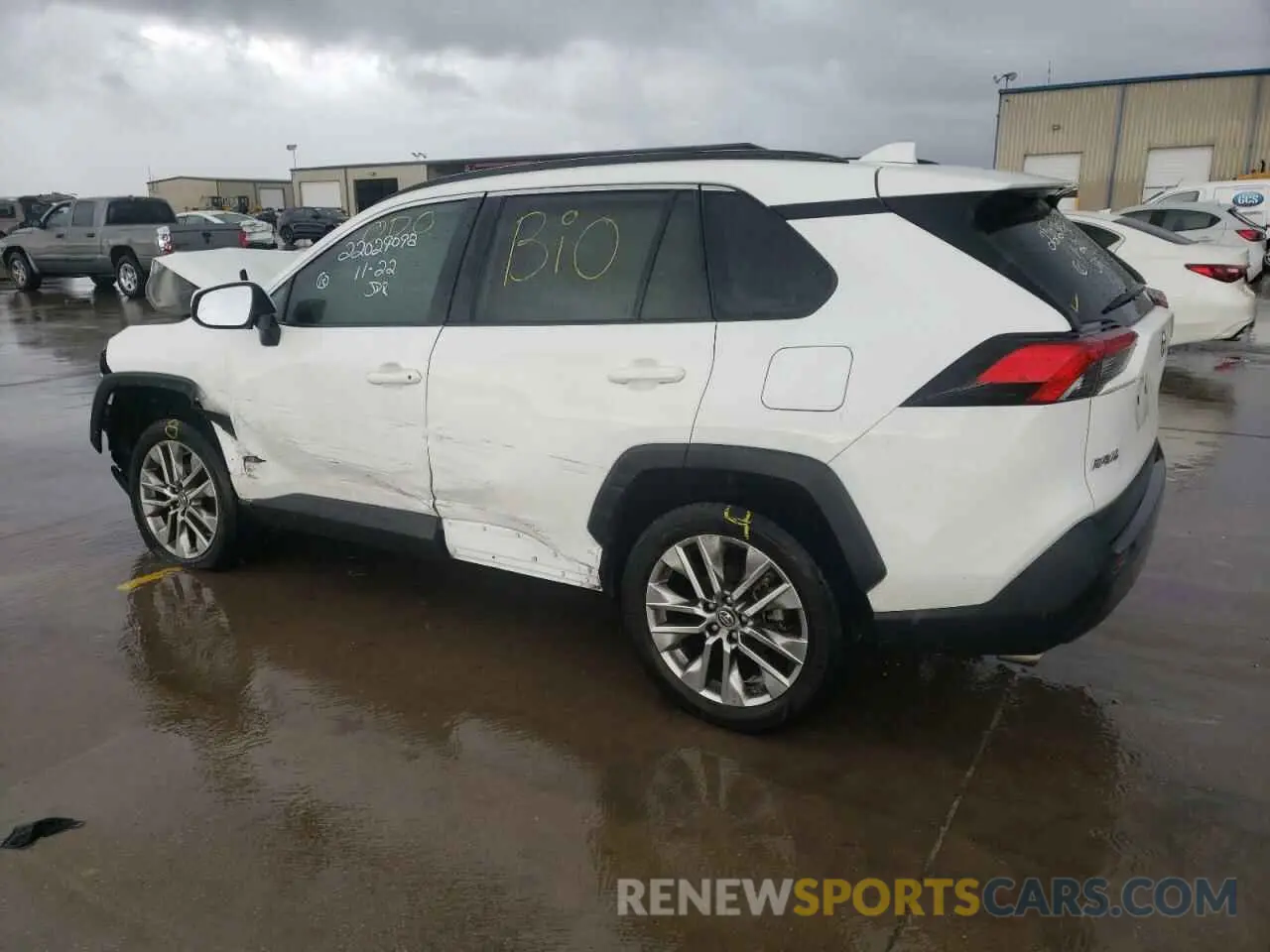 2 Фотография поврежденного автомобиля 2T3C1RFV3KC020051 TOYOTA RAV4 2019