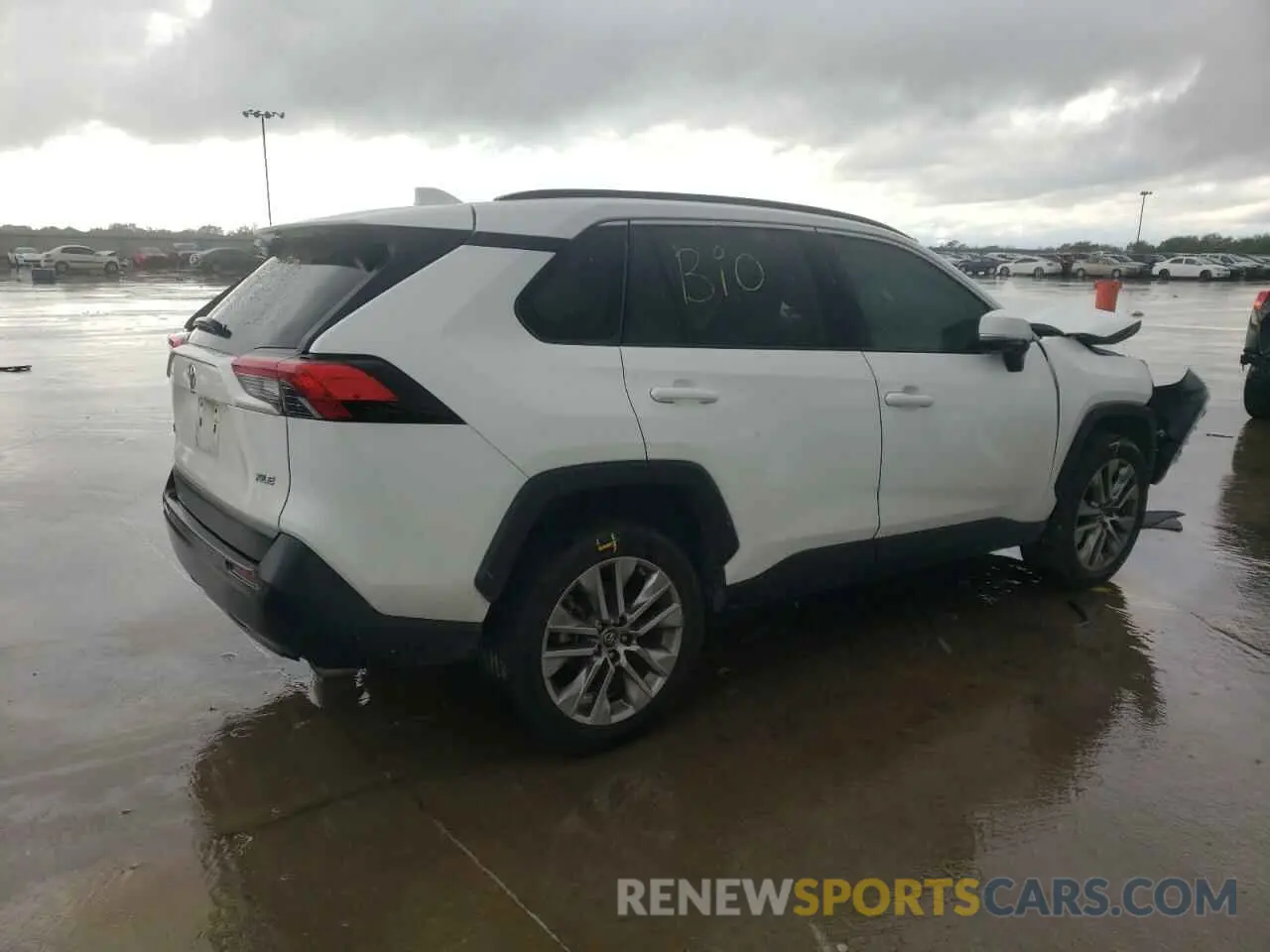 3 Фотография поврежденного автомобиля 2T3C1RFV3KC020051 TOYOTA RAV4 2019