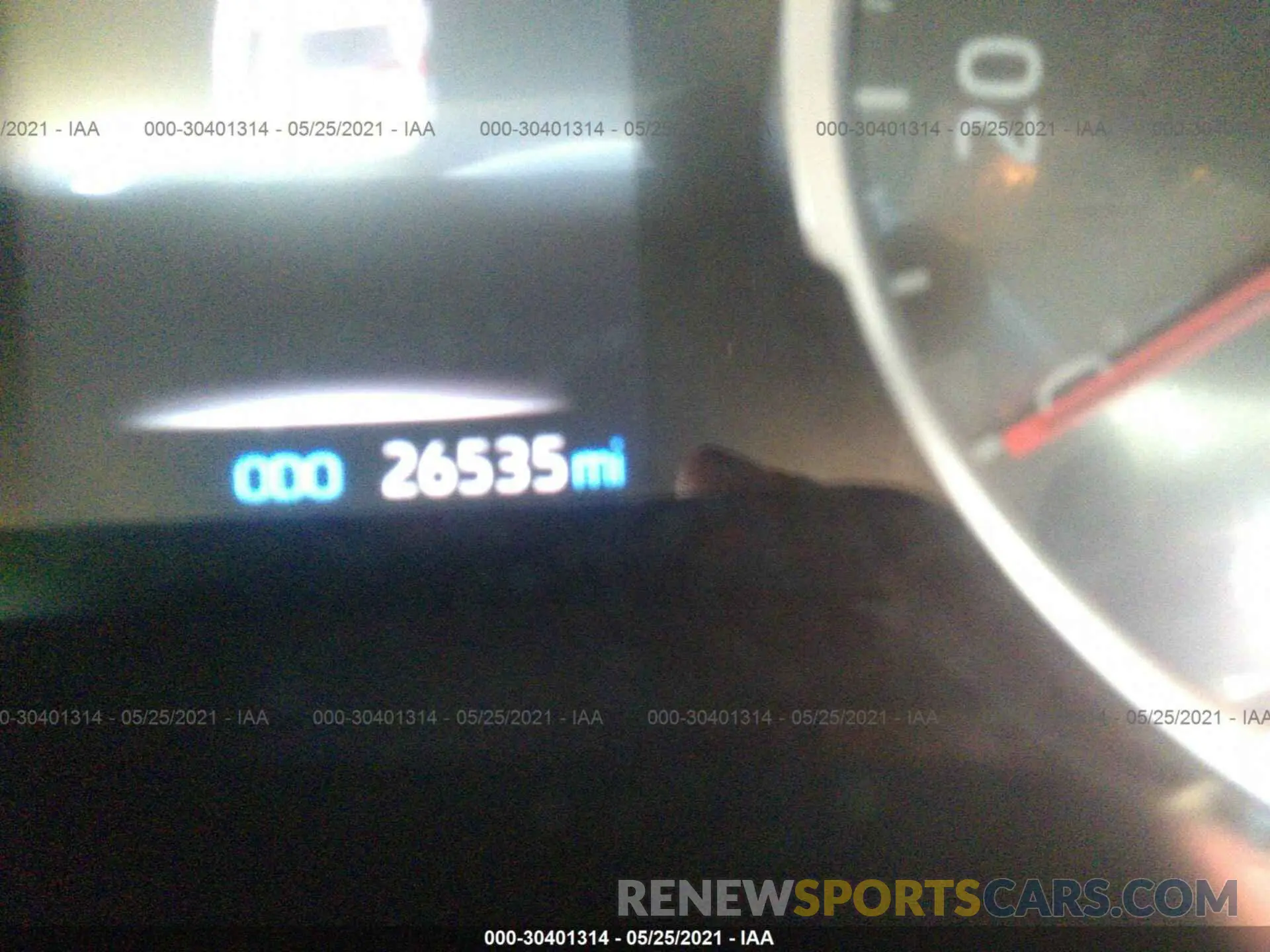 7 Photograph of a damaged car 2T3C1RFV3KW026320 TOYOTA RAV4 2019