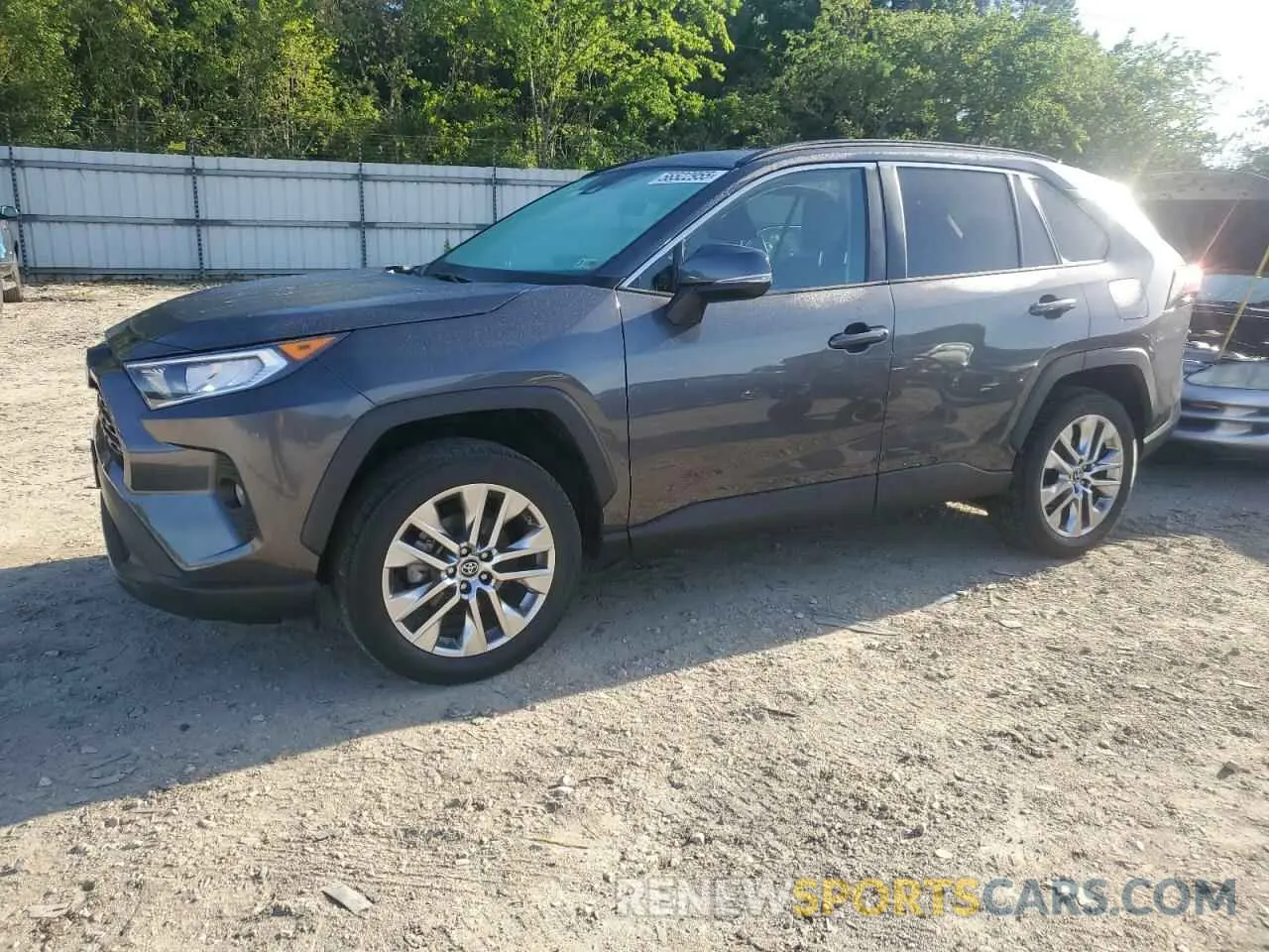 1 Photograph of a damaged car 2T3C1RFV4KC006949 TOYOTA RAV4 2019