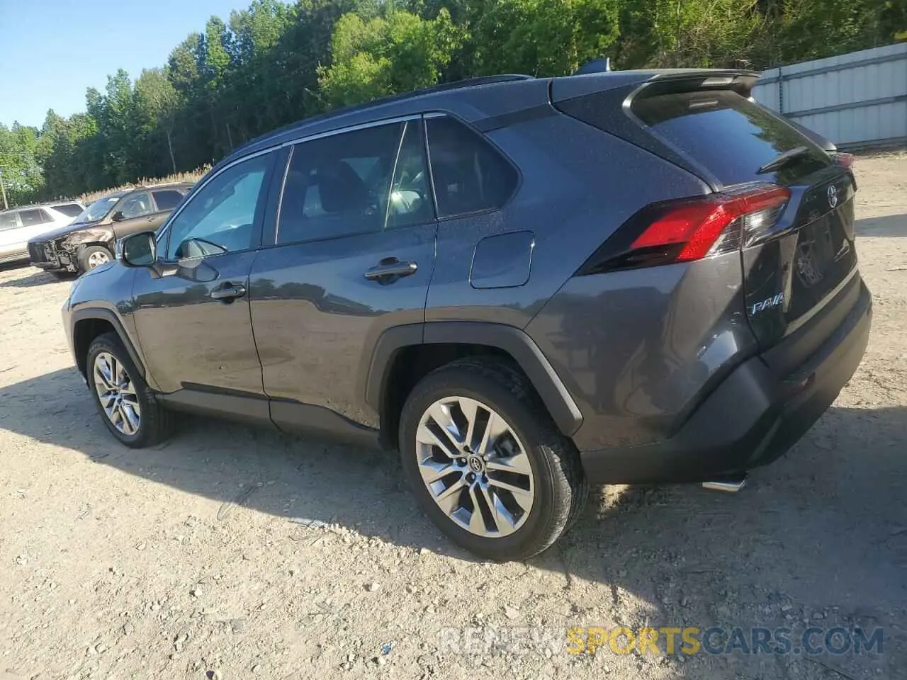 2 Photograph of a damaged car 2T3C1RFV4KC006949 TOYOTA RAV4 2019