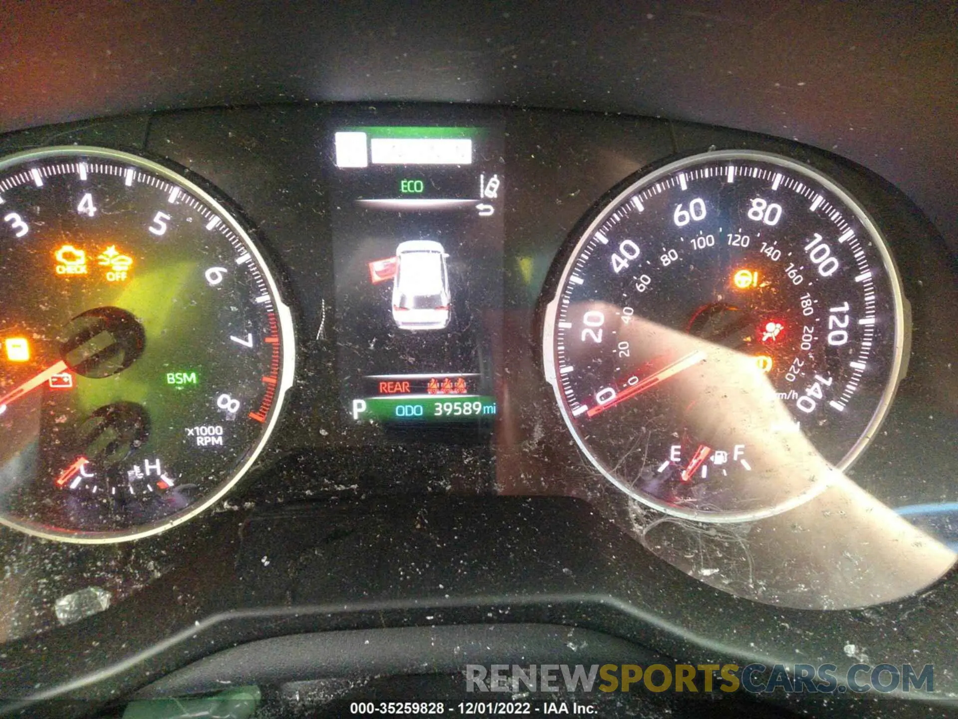 7 Photograph of a damaged car 2T3C1RFV4KC028532 TOYOTA RAV4 2019