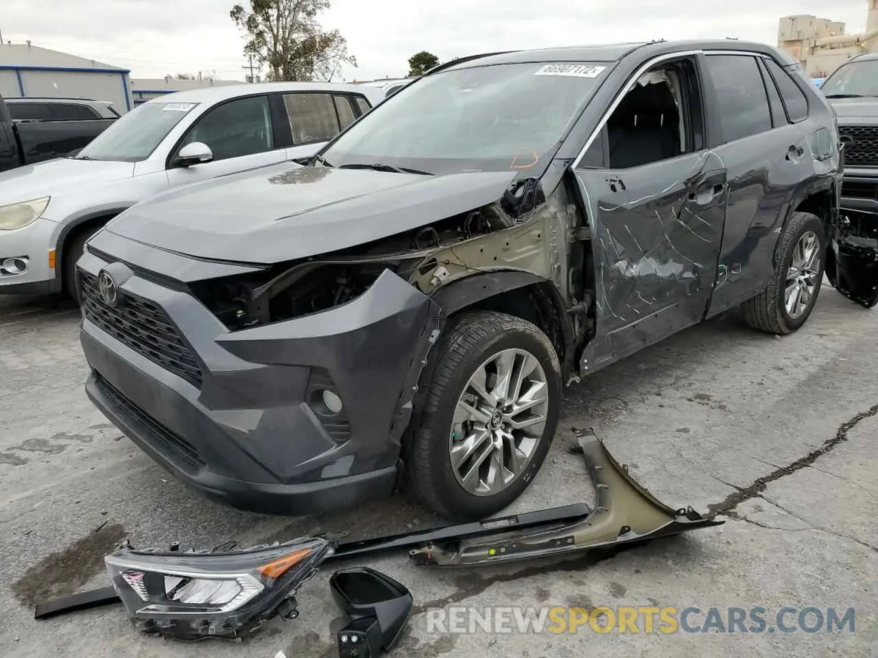 9 Фотография поврежденного автомобиля 2T3C1RFV4KC033360 TOYOTA RAV4 2019