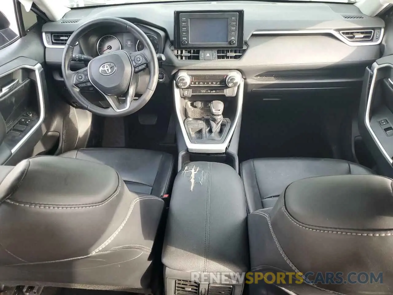 8 Фотография поврежденного автомобиля 2T3C1RFV5KC003039 TOYOTA RAV4 2019