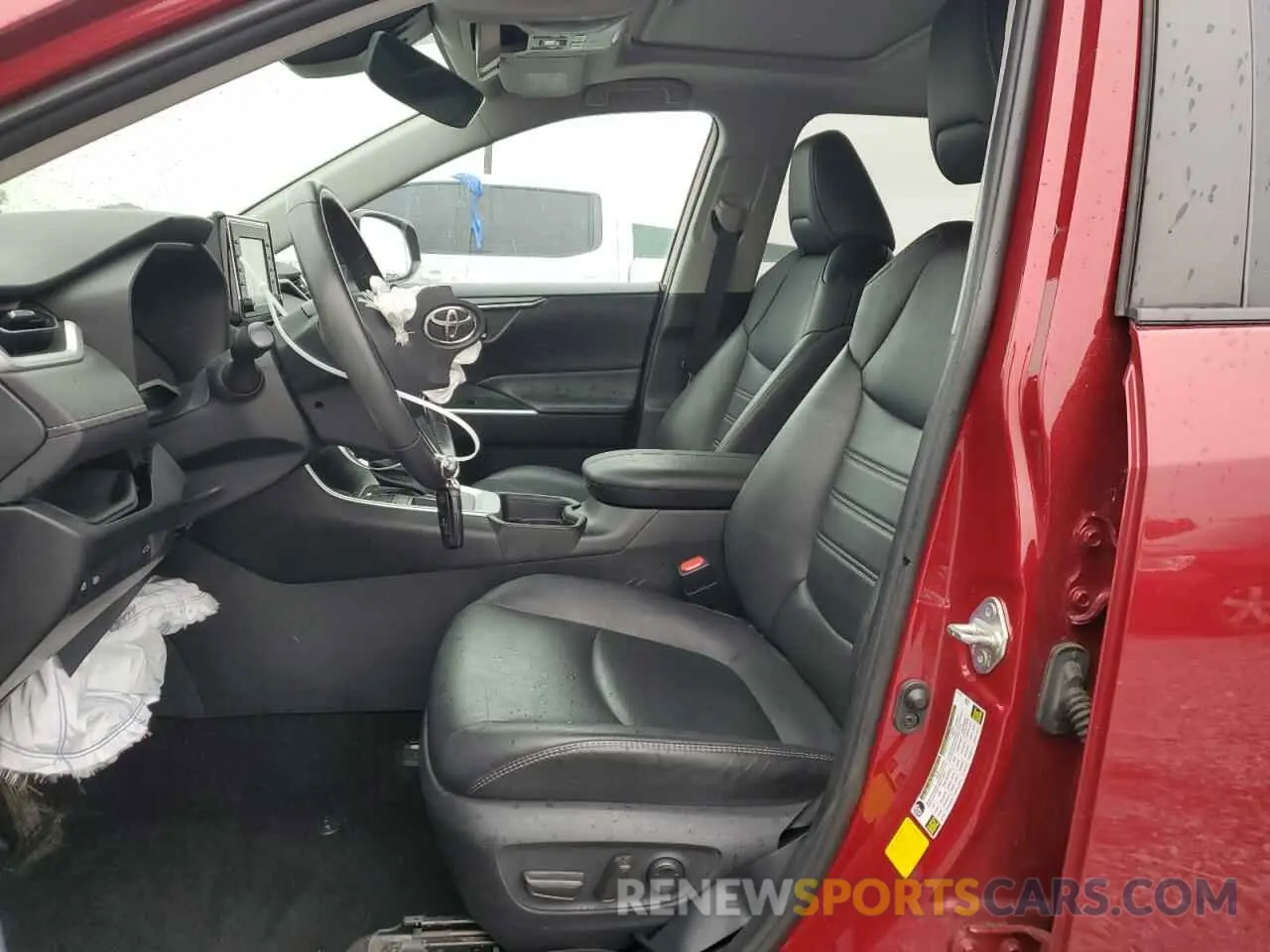 7 Фотография поврежденного автомобиля 2T3C1RFV5KC013599 TOYOTA RAV4 2019