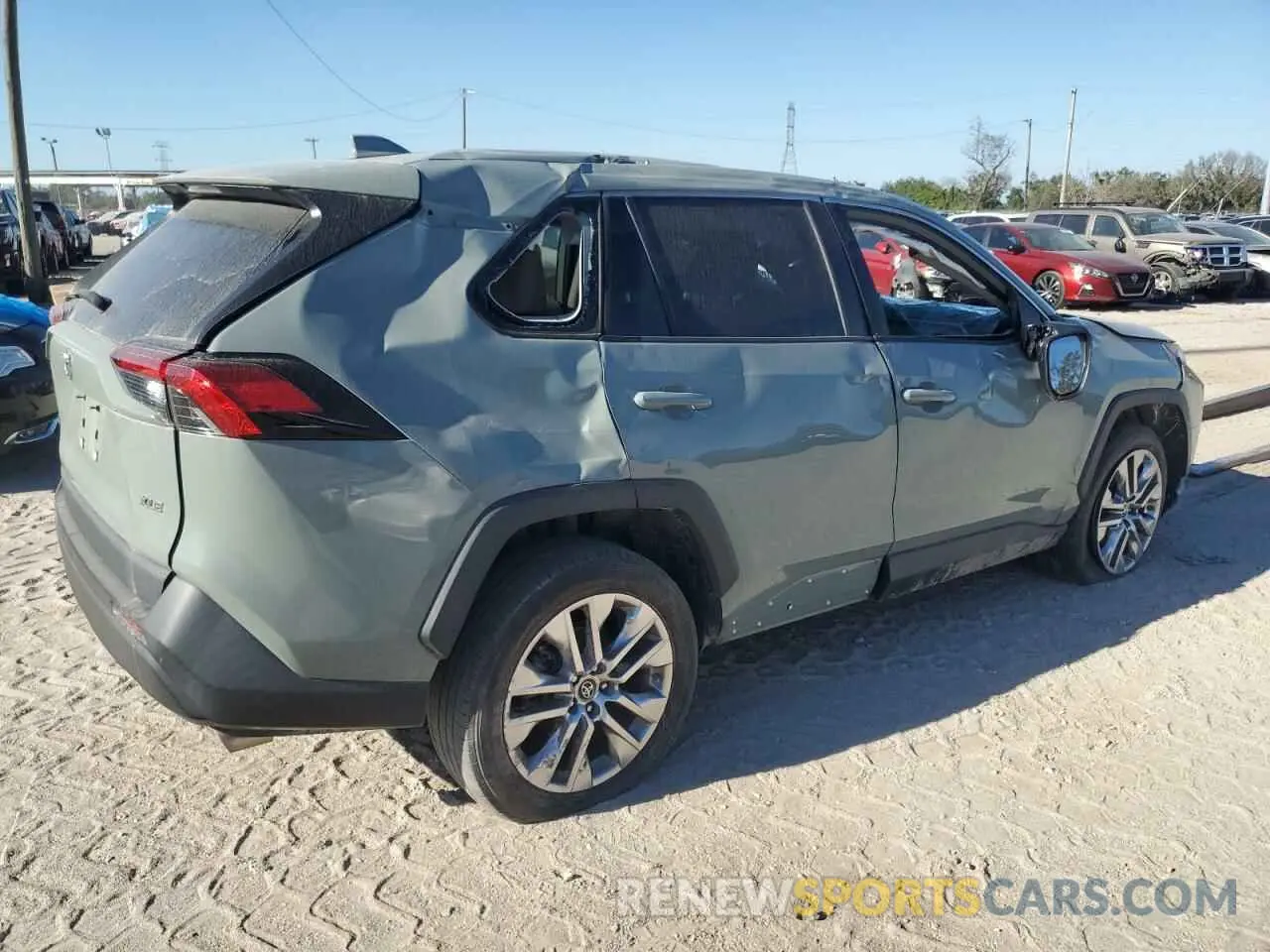 3 Photograph of a damaged car 2T3C1RFV5KW027369 TOYOTA RAV4 2019