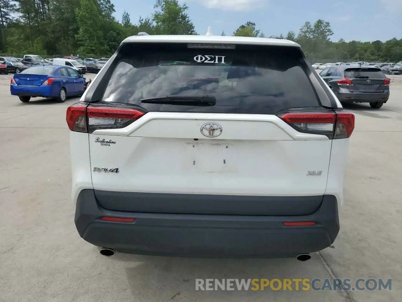 6 Photograph of a damaged car 2T3C1RFV5KW056435 TOYOTA RAV4 2019