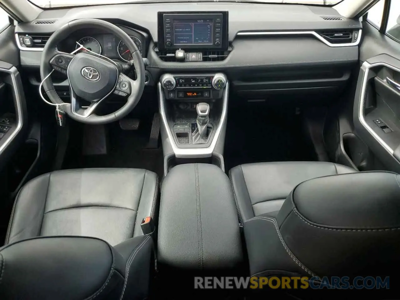8 Photograph of a damaged car 2T3C1RFV5KW056435 TOYOTA RAV4 2019