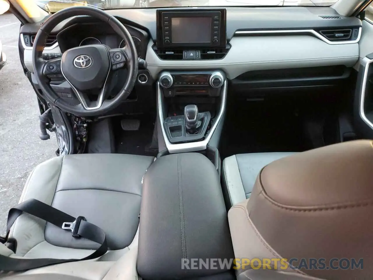8 Фотография поврежденного автомобиля 2T3C1RFV6KW025856 TOYOTA RAV4 2019