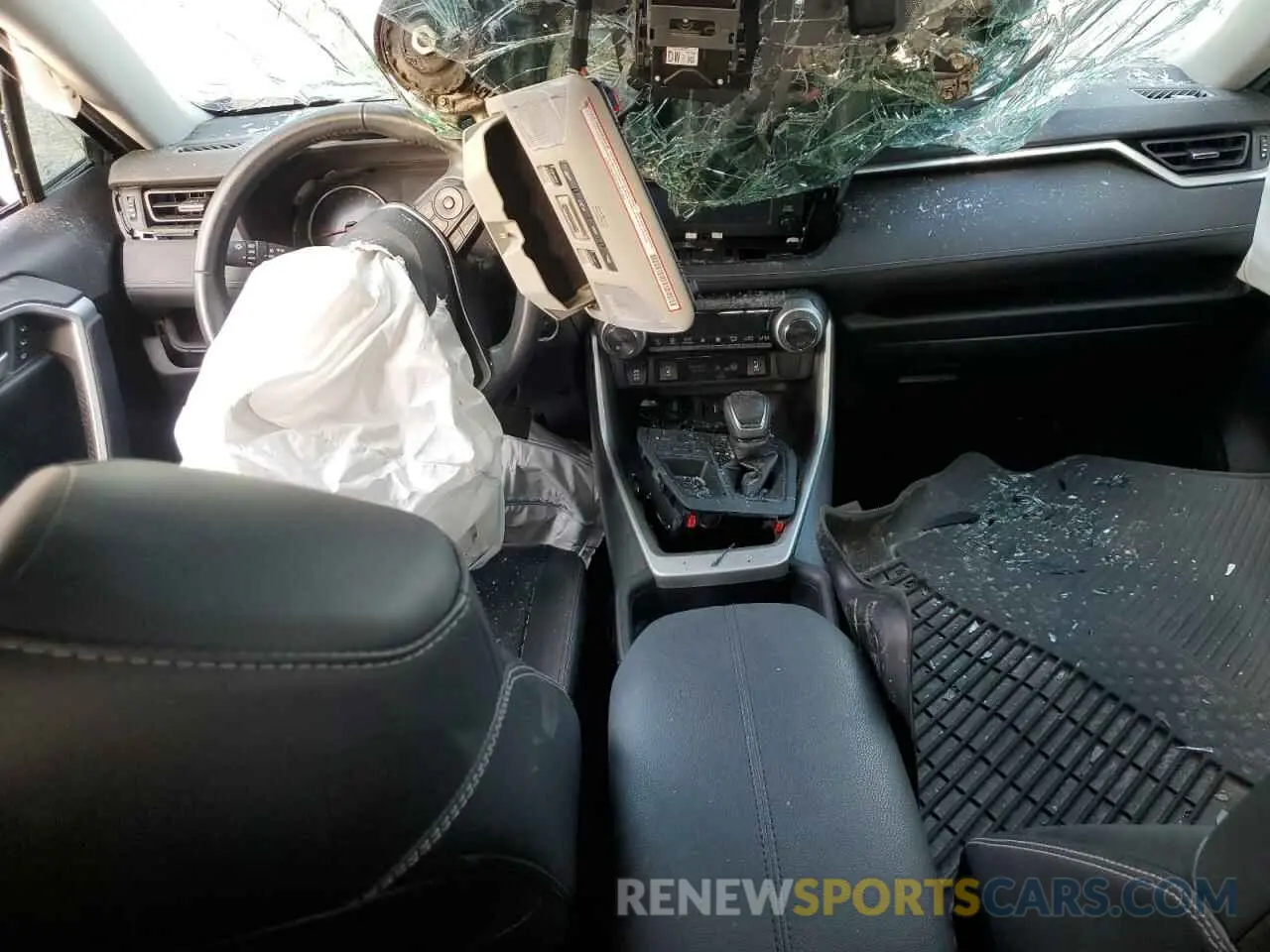 8 Фотография поврежденного автомобиля 2T3C1RFV6KW041197 TOYOTA RAV4 2019