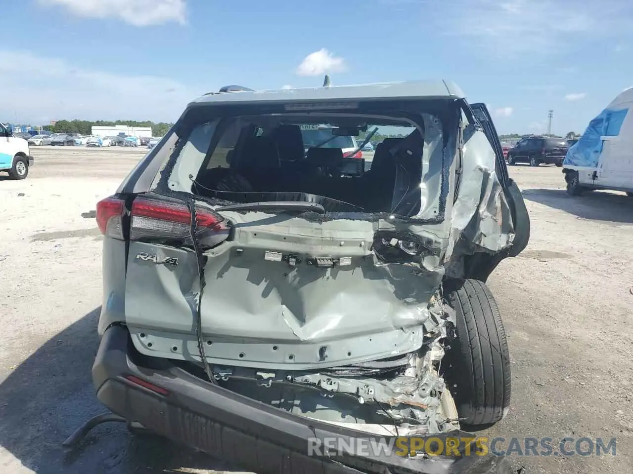 6 Фотография поврежденного автомобиля 2T3C1RFV7KW025588 TOYOTA RAV4 2019