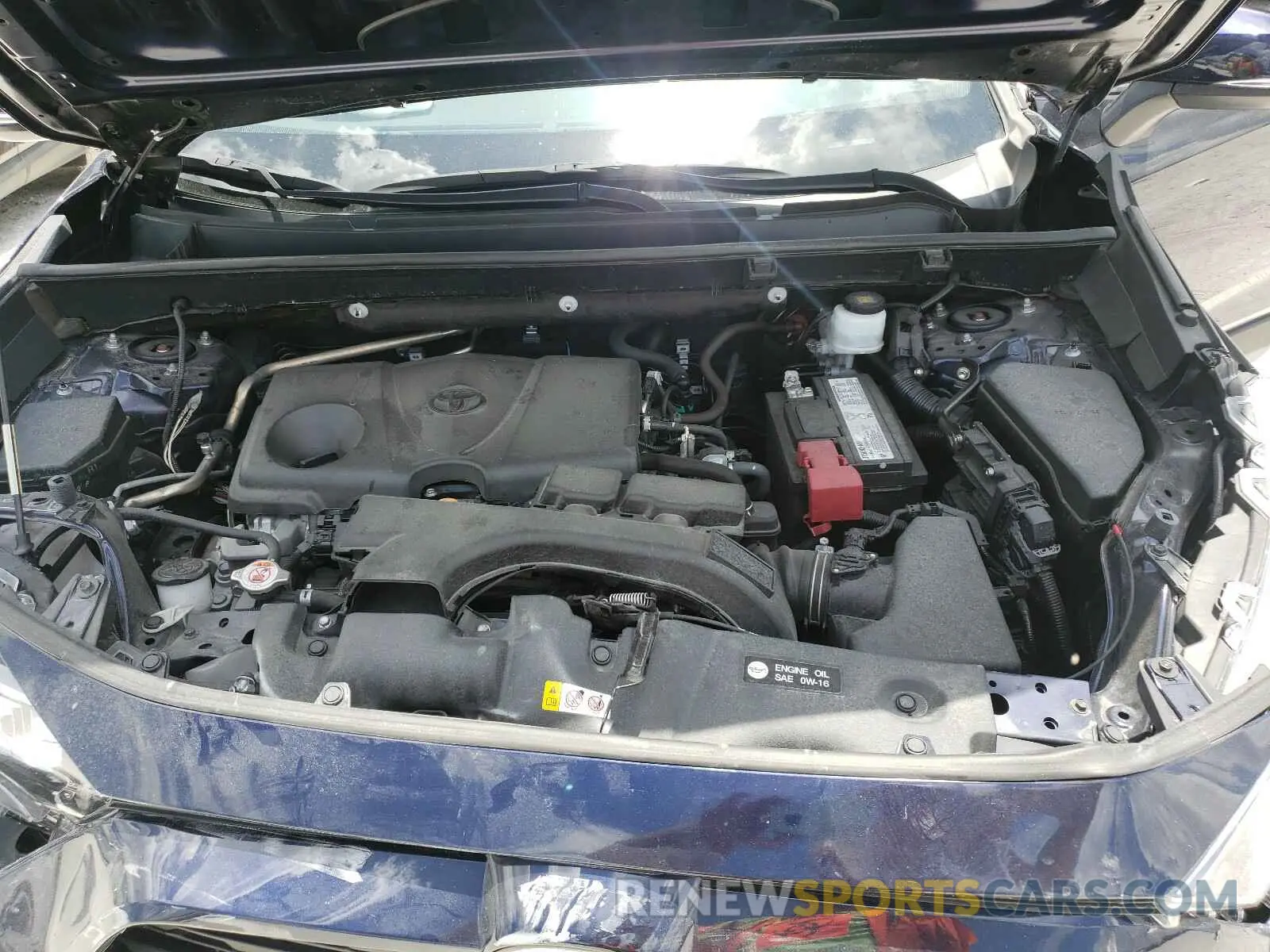7 Photograph of a damaged car 2T3C1RFV8KC015170 TOYOTA RAV4 2019