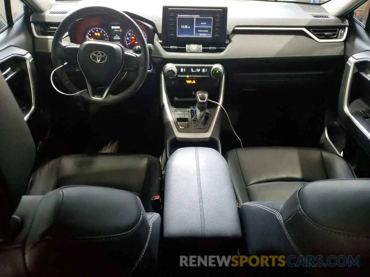8 Фотография поврежденного автомобиля 2T3C1RFV8KC026315 TOYOTA RAV4 2019