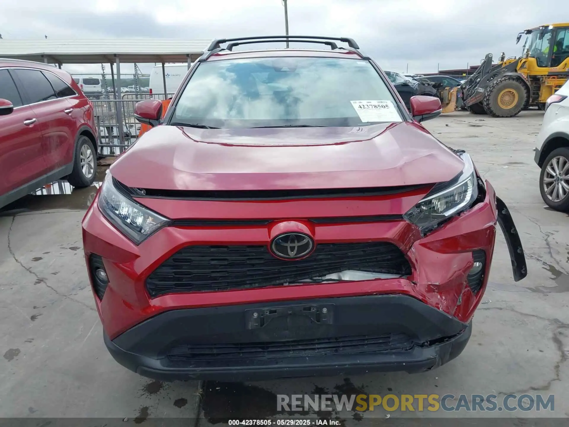 12 Фотография поврежденного автомобиля 2T3C1RFVXKC013954 TOYOTA RAV4 2019
