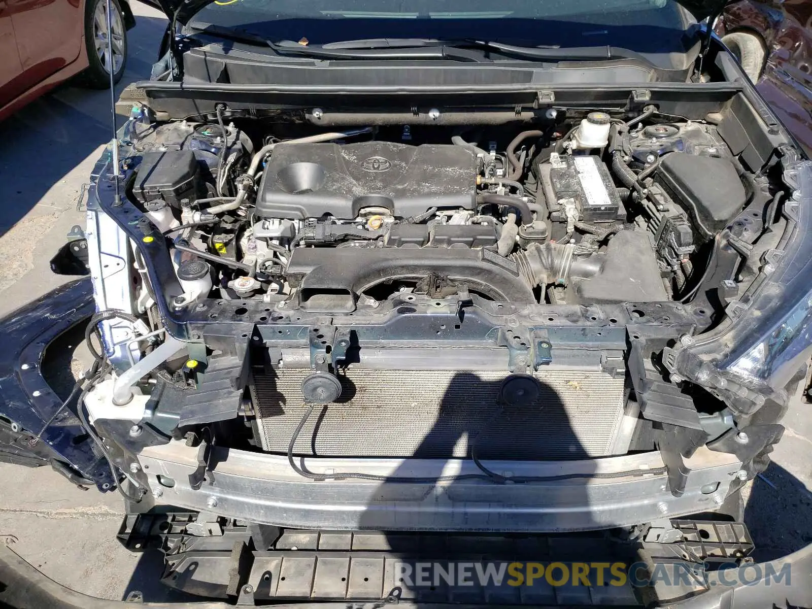 7 Photograph of a damaged car 2T3C1RFVXKW056396 TOYOTA RAV4 2019