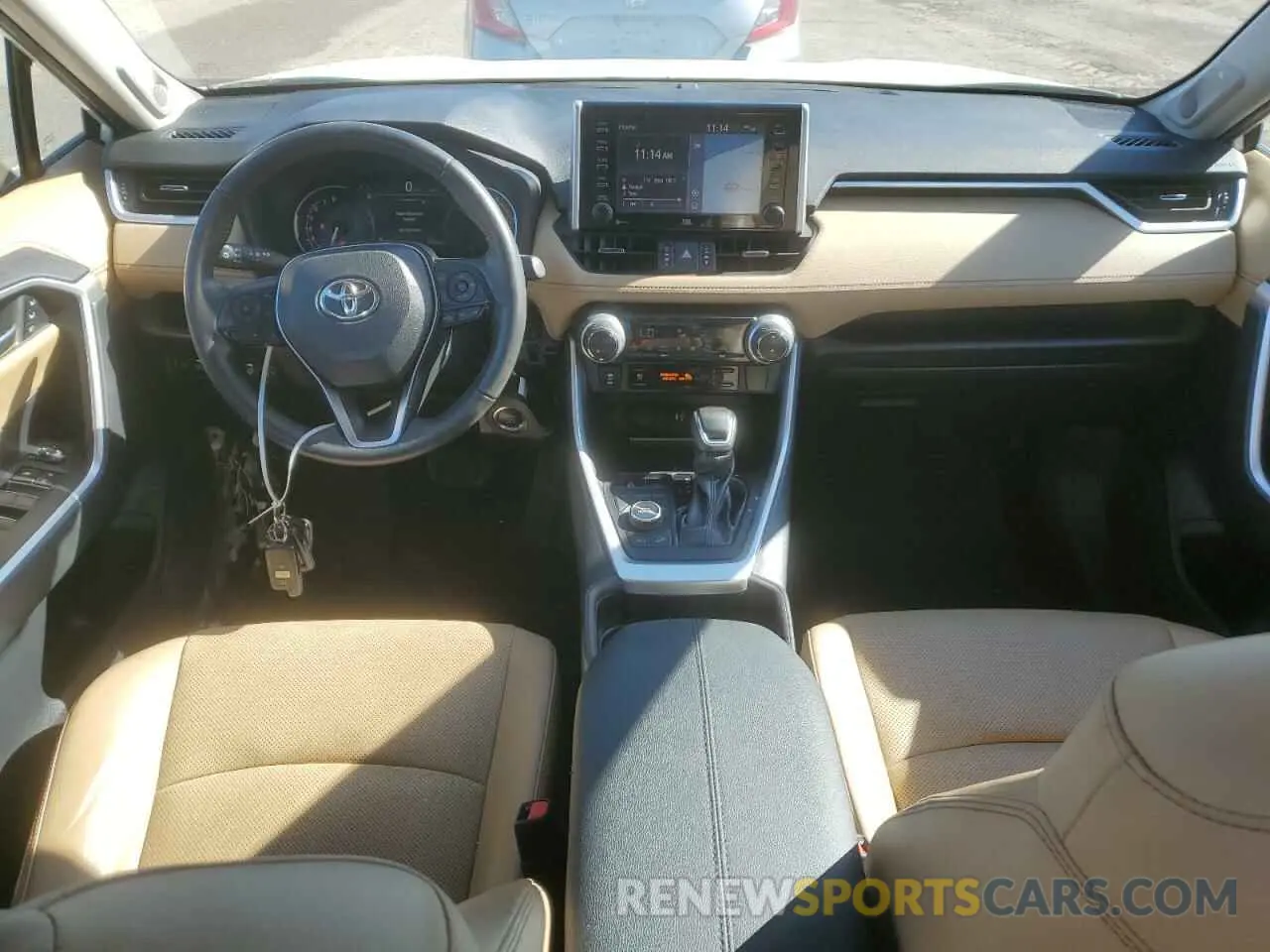 8 Photograph of a damaged car 2T3D1RFV2KC023236 TOYOTA RAV4 2019