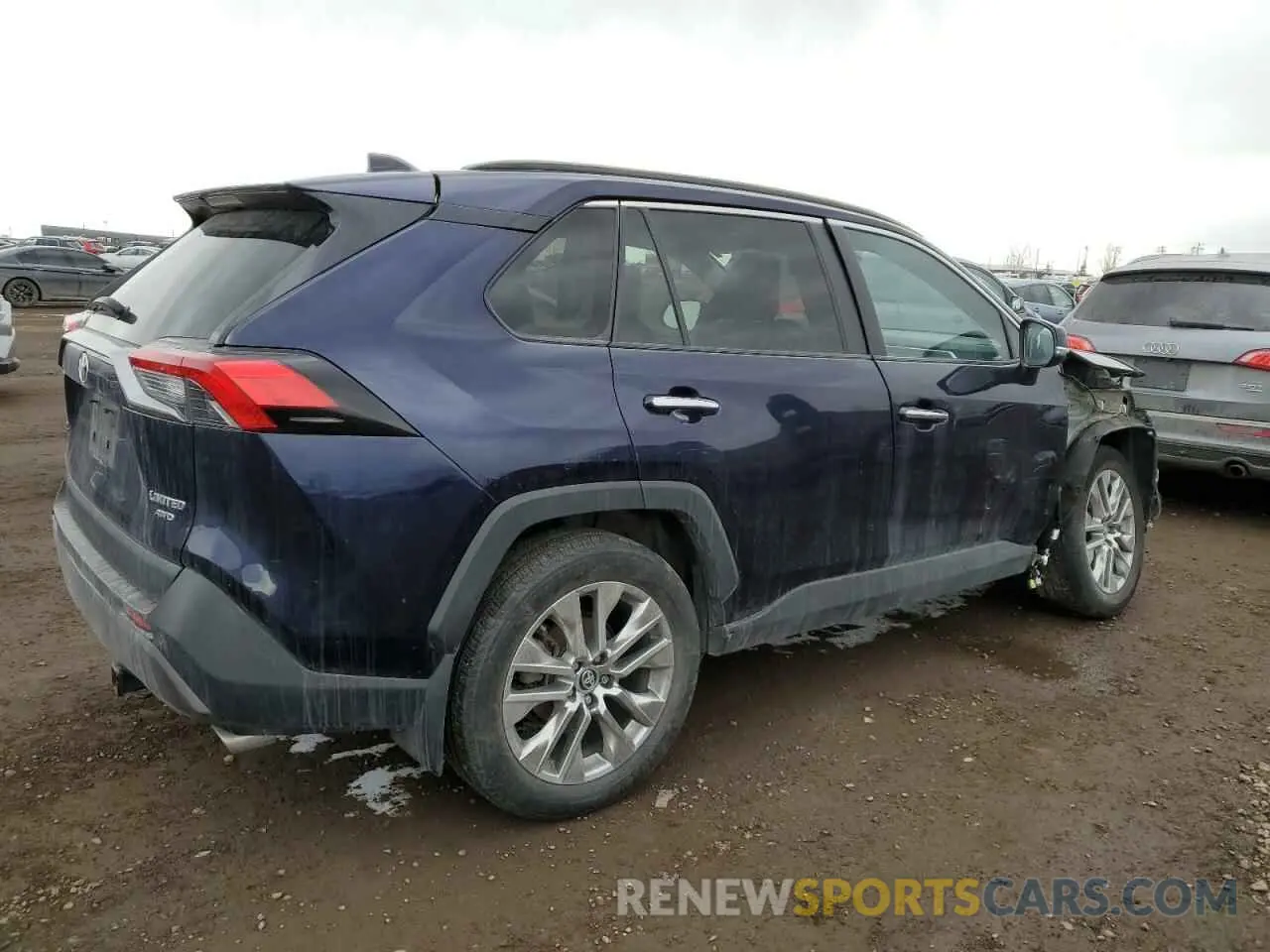 3 Фотография поврежденного автомобиля 2T3D1RFV2KW017631 TOYOTA RAV4 2019