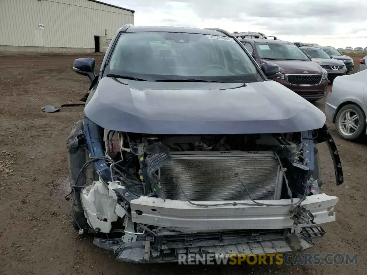 5 Фотография поврежденного автомобиля 2T3D1RFV2KW017631 TOYOTA RAV4 2019