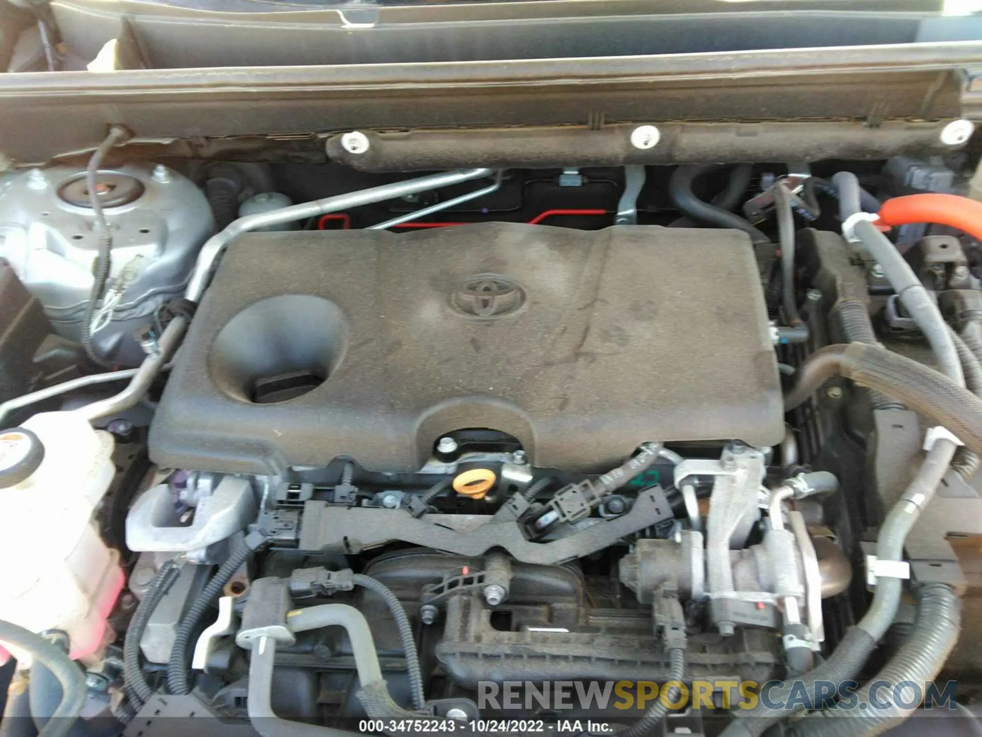 10 Фотография поврежденного автомобиля 2T3DWRFV1KW017198 TOYOTA RAV4 2019