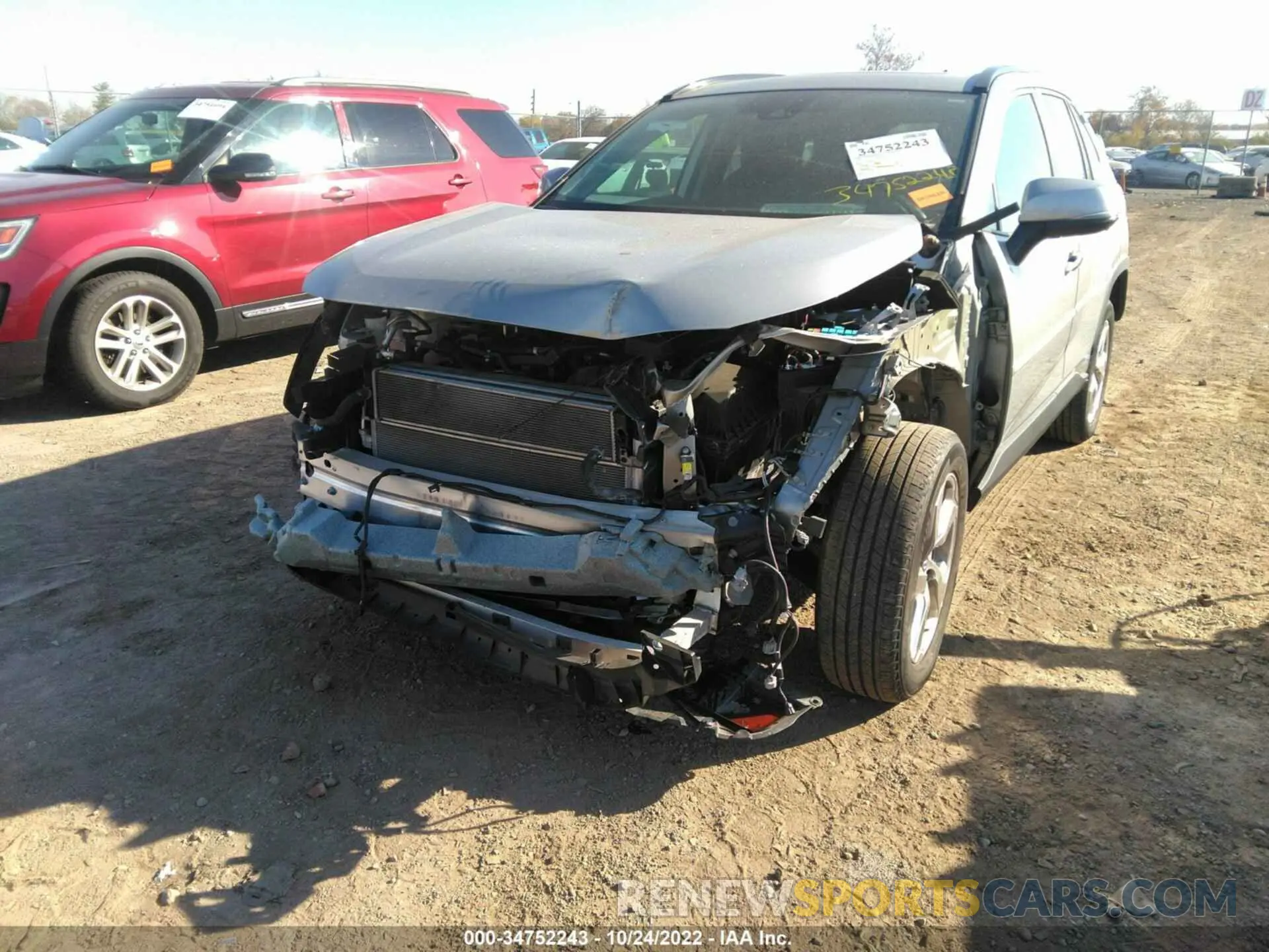 6 Фотография поврежденного автомобиля 2T3DWRFV1KW017198 TOYOTA RAV4 2019