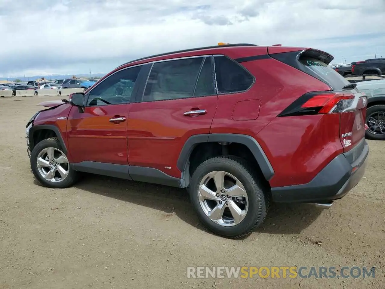 2 Фотография поврежденного автомобиля 2T3DWRFV1KW023048 TOYOTA RAV4 2019