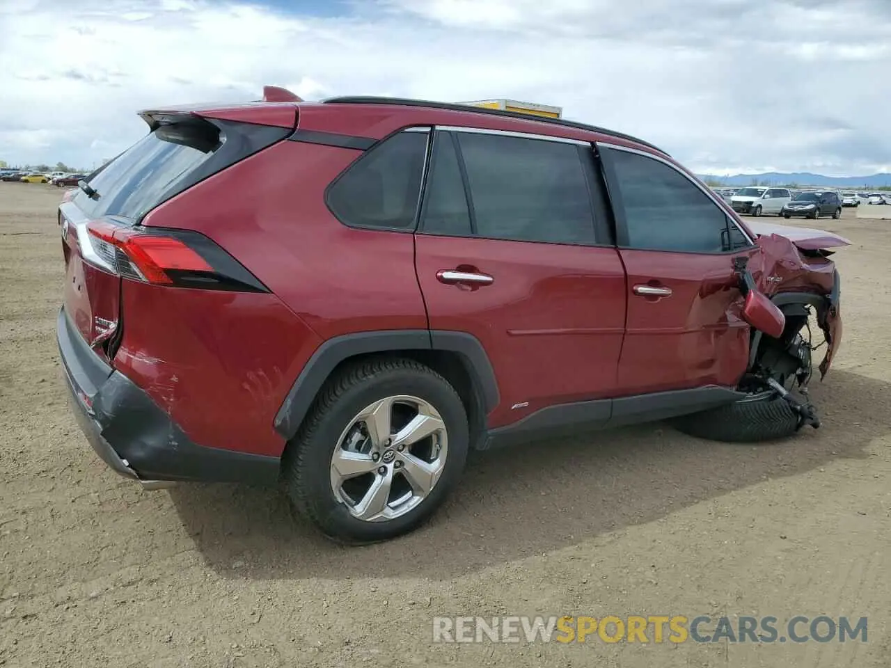 3 Фотография поврежденного автомобиля 2T3DWRFV1KW023048 TOYOTA RAV4 2019