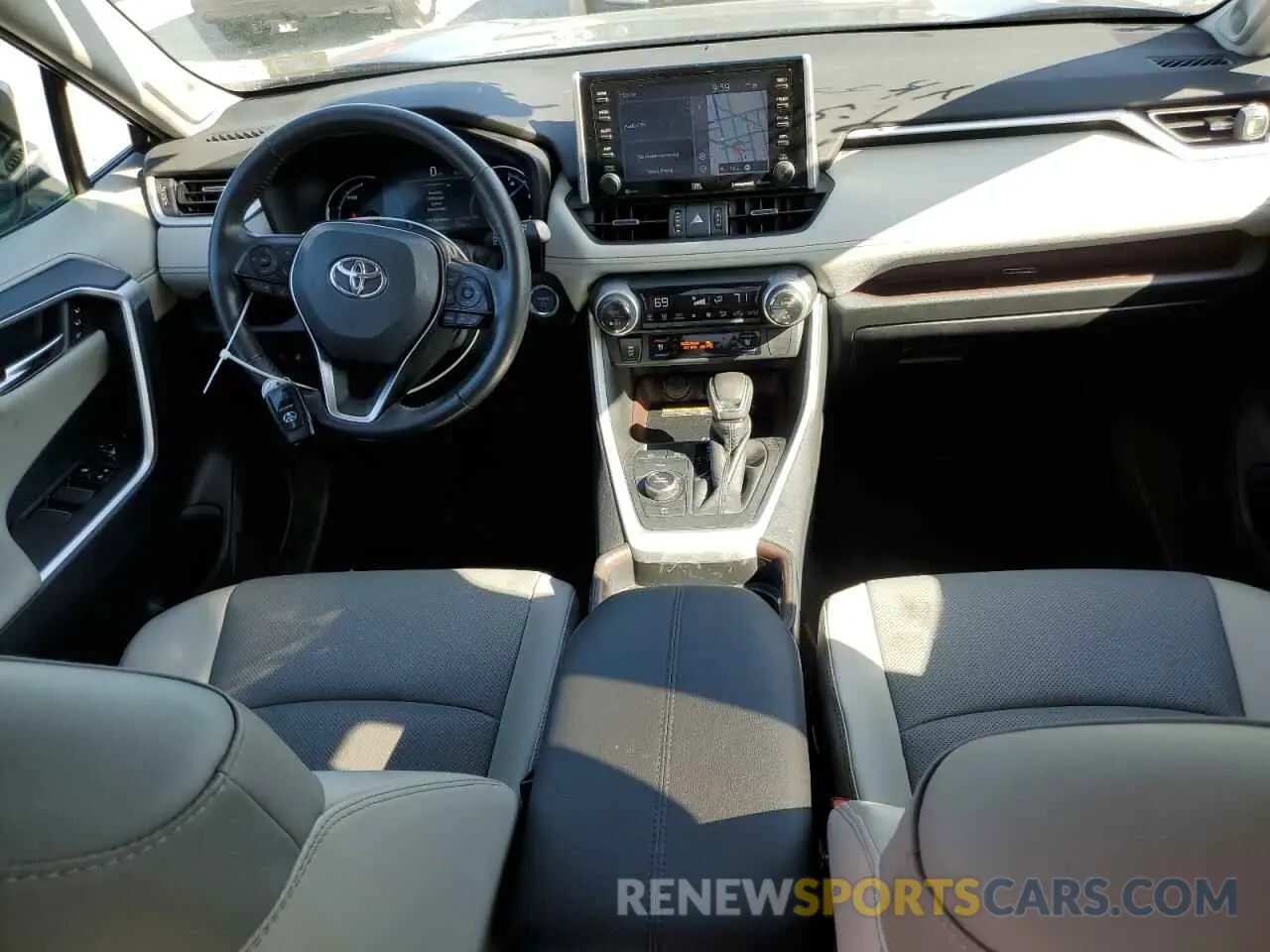 8 Фотография поврежденного автомобиля 2T3DWRFV1KW034888 TOYOTA RAV4 2019