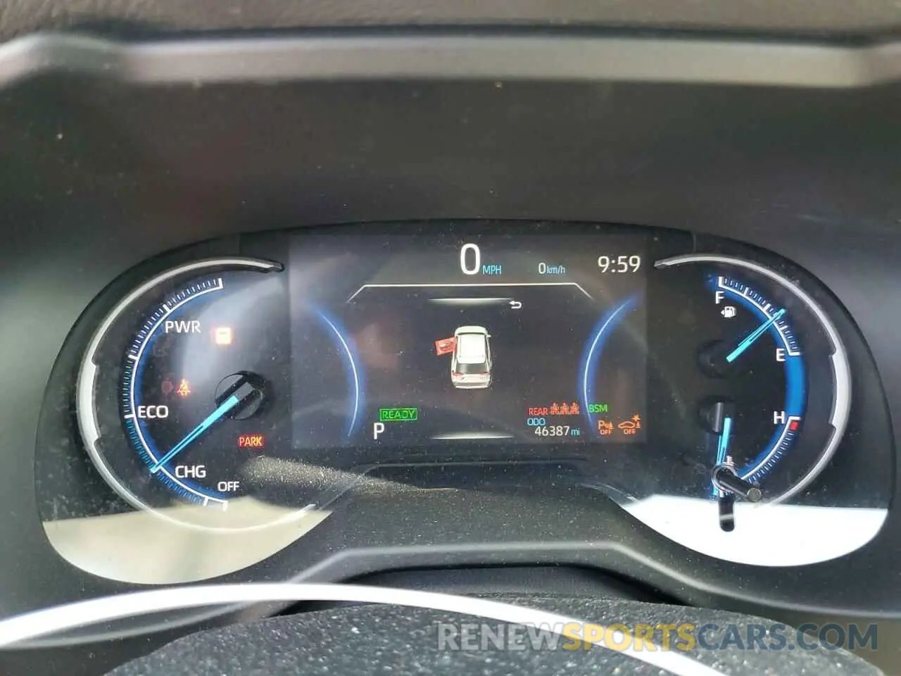 9 Фотография поврежденного автомобиля 2T3DWRFV1KW034888 TOYOTA RAV4 2019