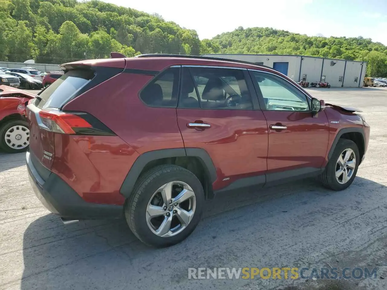 3 Photograph of a damaged car 2T3DWRFV4KW036926 TOYOTA RAV4 2019