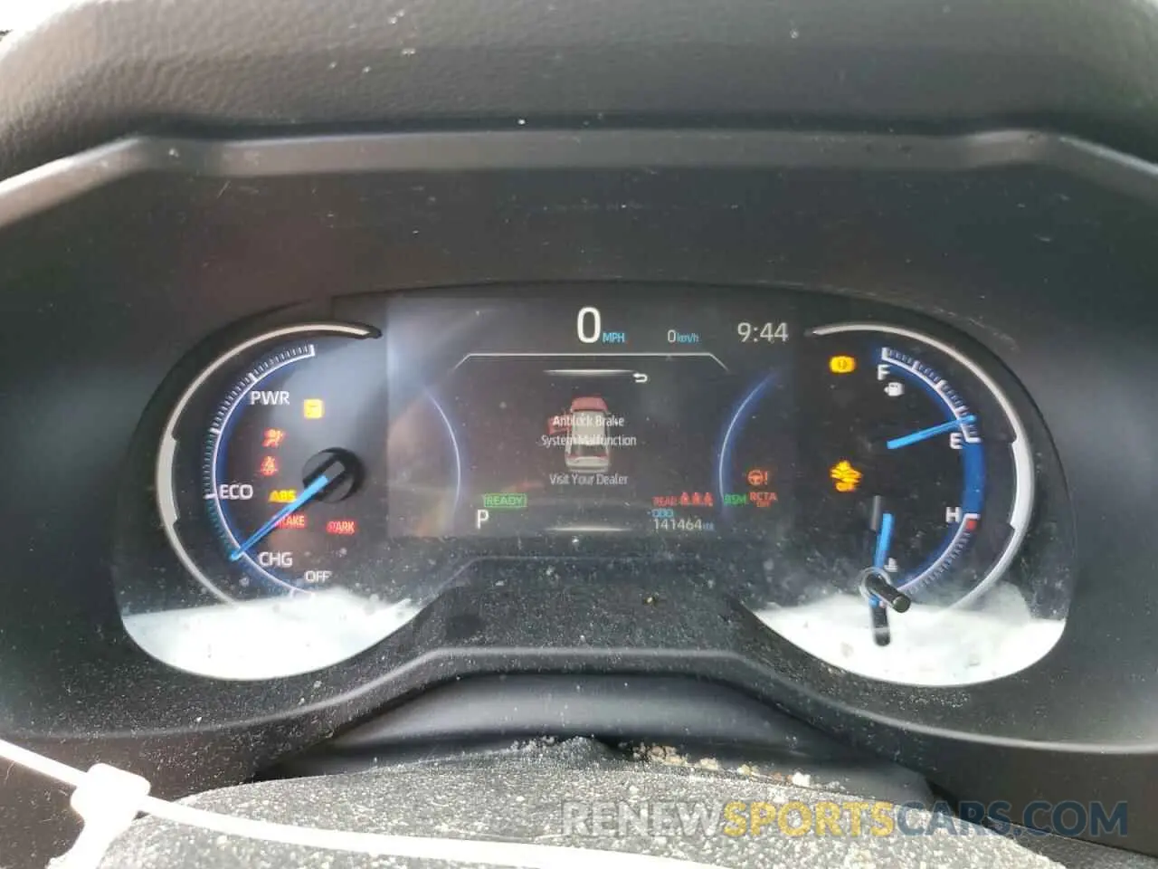 9 Photograph of a damaged car 2T3DWRFV4KW036926 TOYOTA RAV4 2019