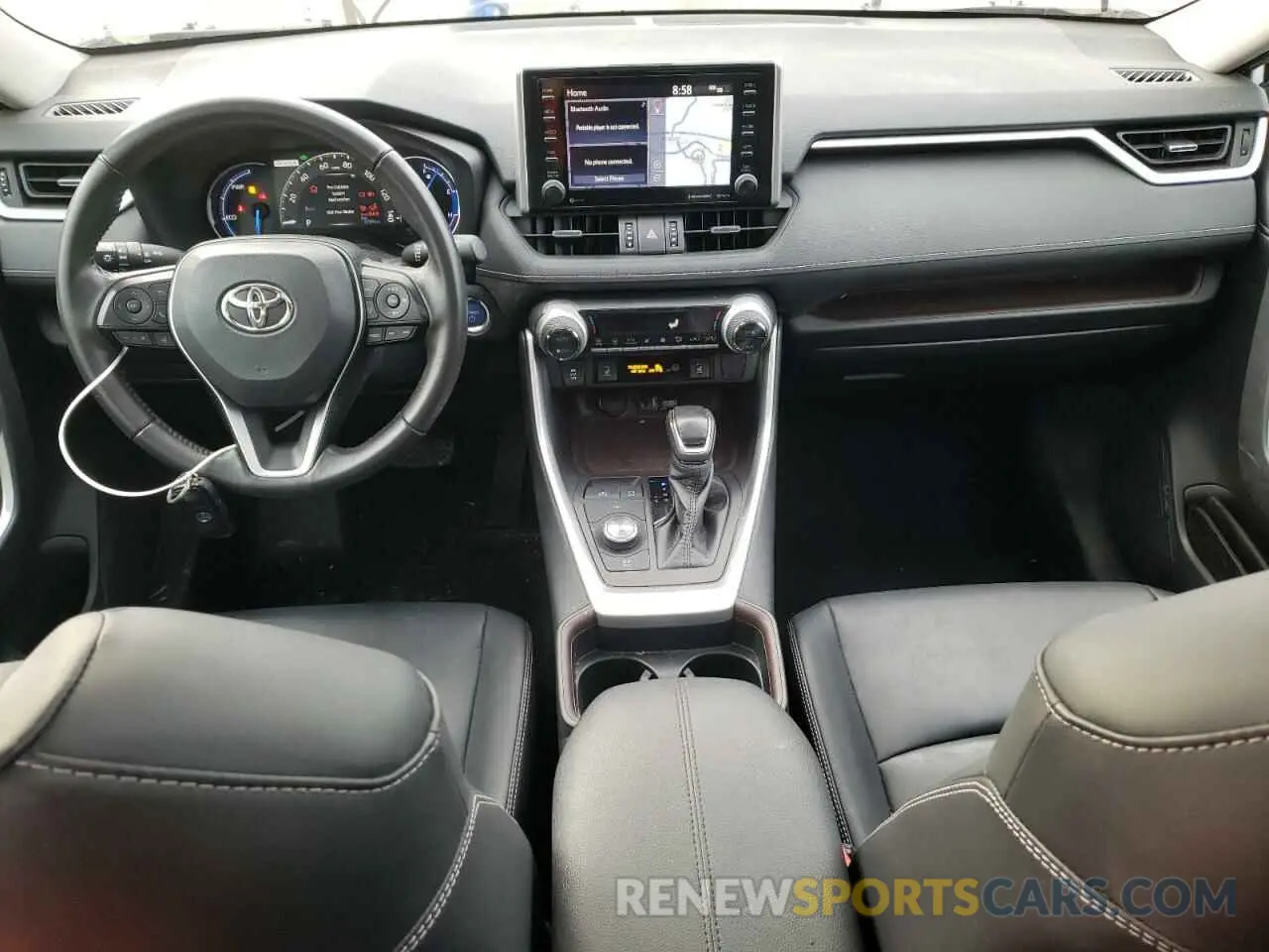8 Photograph of a damaged car 2T3DWRFV6KW016094 TOYOTA RAV4 2019