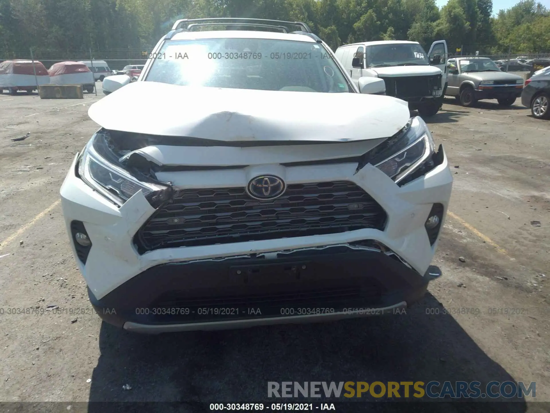 6 Фотография поврежденного автомобиля 2T3DWRFV7KW009879 TOYOTA RAV4 2019