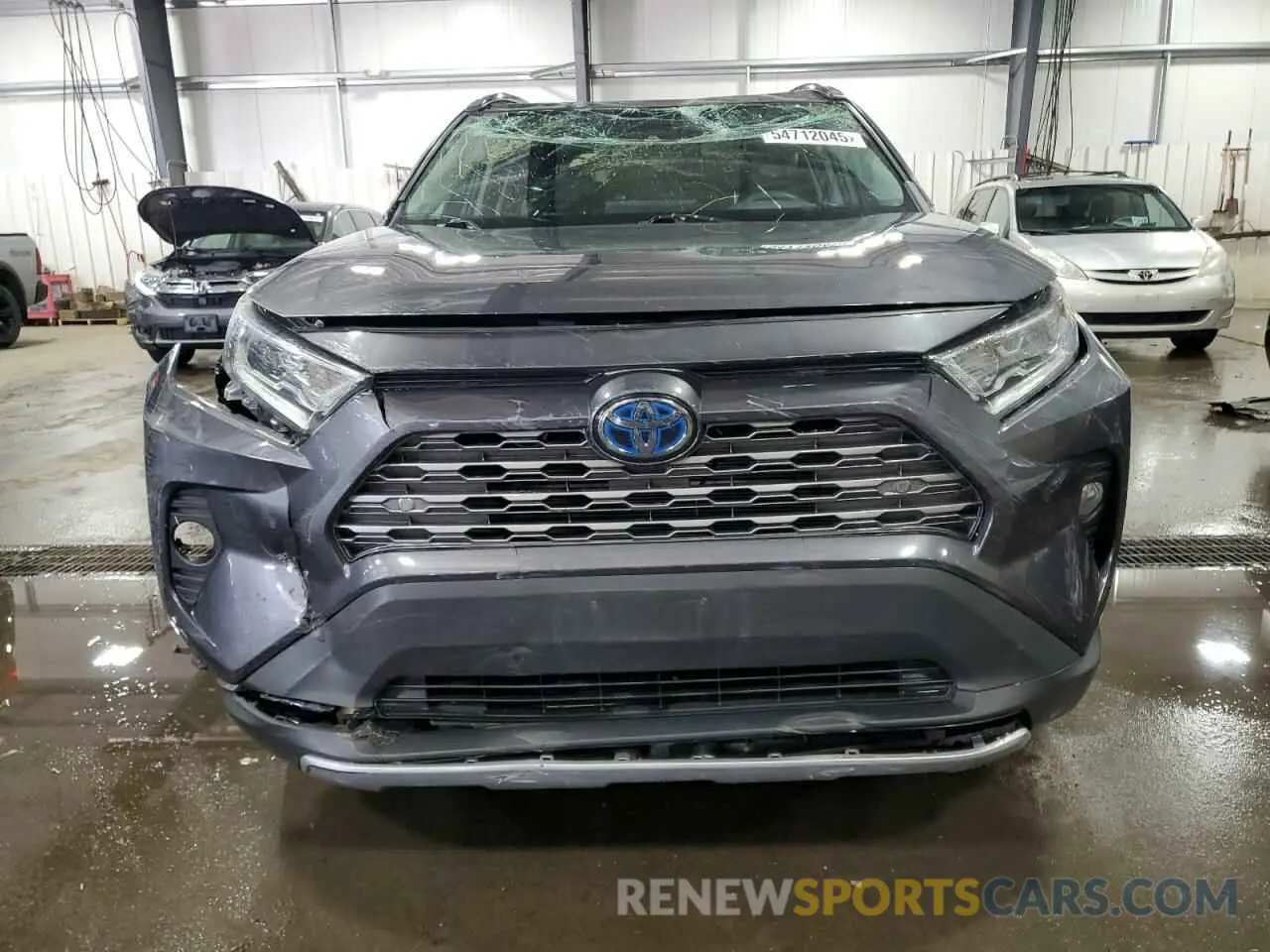 5 Photograph of a damaged car 2T3DWRFV9KW017689 TOYOTA RAV4 2019