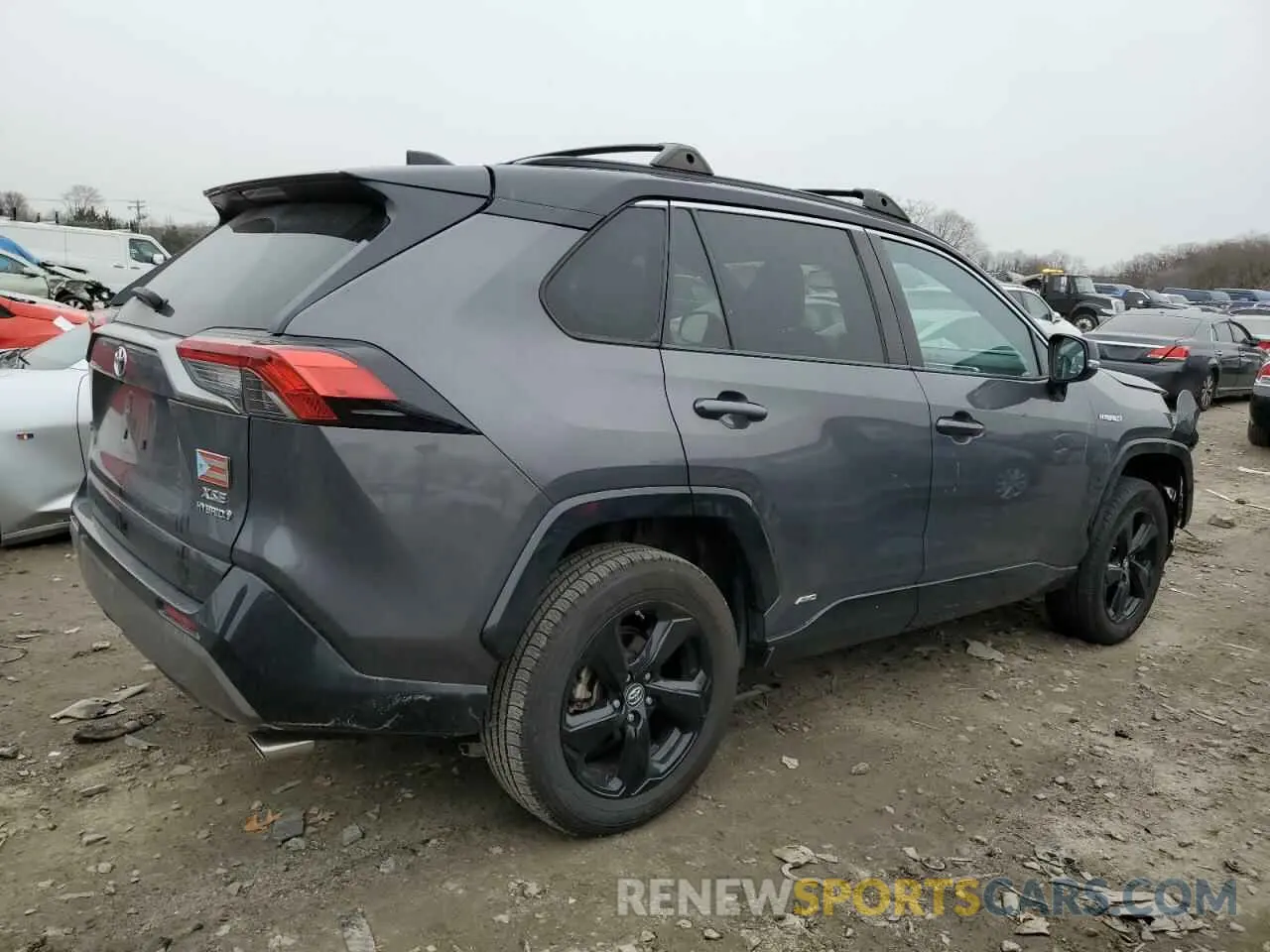 3 Фотография поврежденного автомобиля 2T3EWRFV1KW021191 TOYOTA RAV4 2019