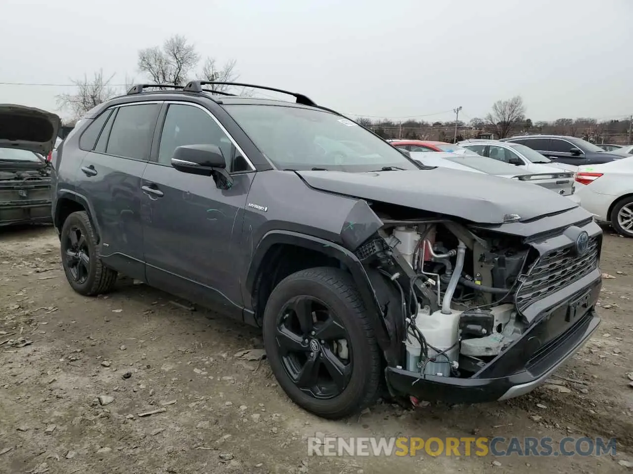 4 Фотография поврежденного автомобиля 2T3EWRFV1KW021191 TOYOTA RAV4 2019