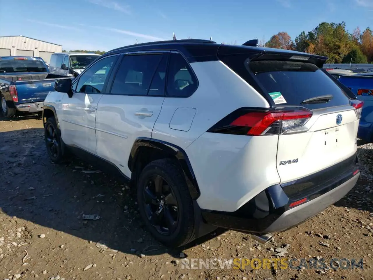 3 Фотография поврежденного автомобиля 2T3EWRFV2KW040235 TOYOTA RAV4 2019