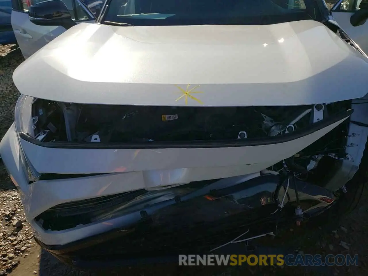 7 Фотография поврежденного автомобиля 2T3EWRFV2KW040235 TOYOTA RAV4 2019