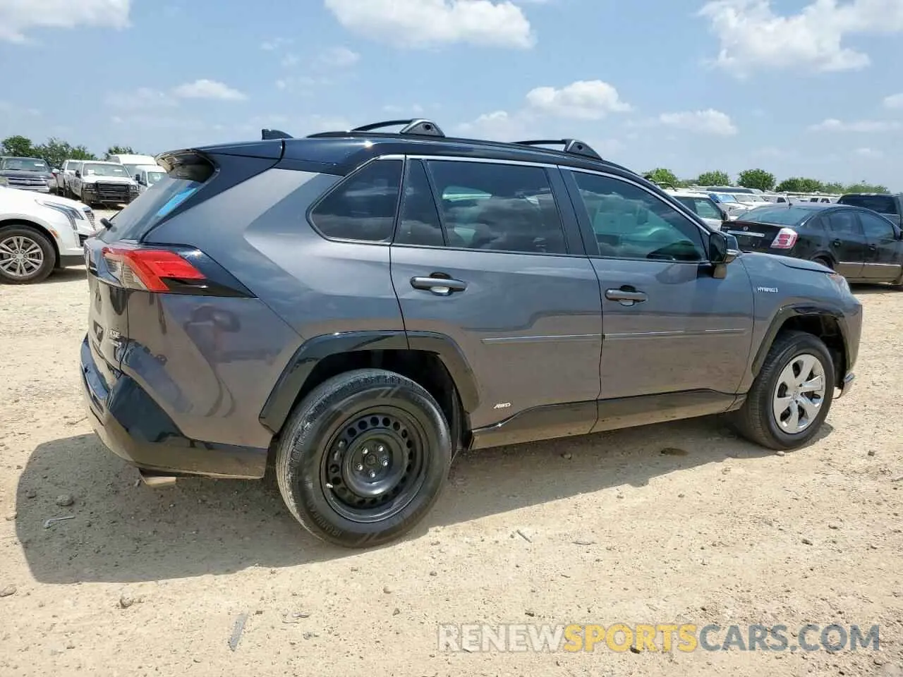 3 Фотография поврежденного автомобиля 2T3EWRFV3KW042642 TOYOTA RAV4 2019