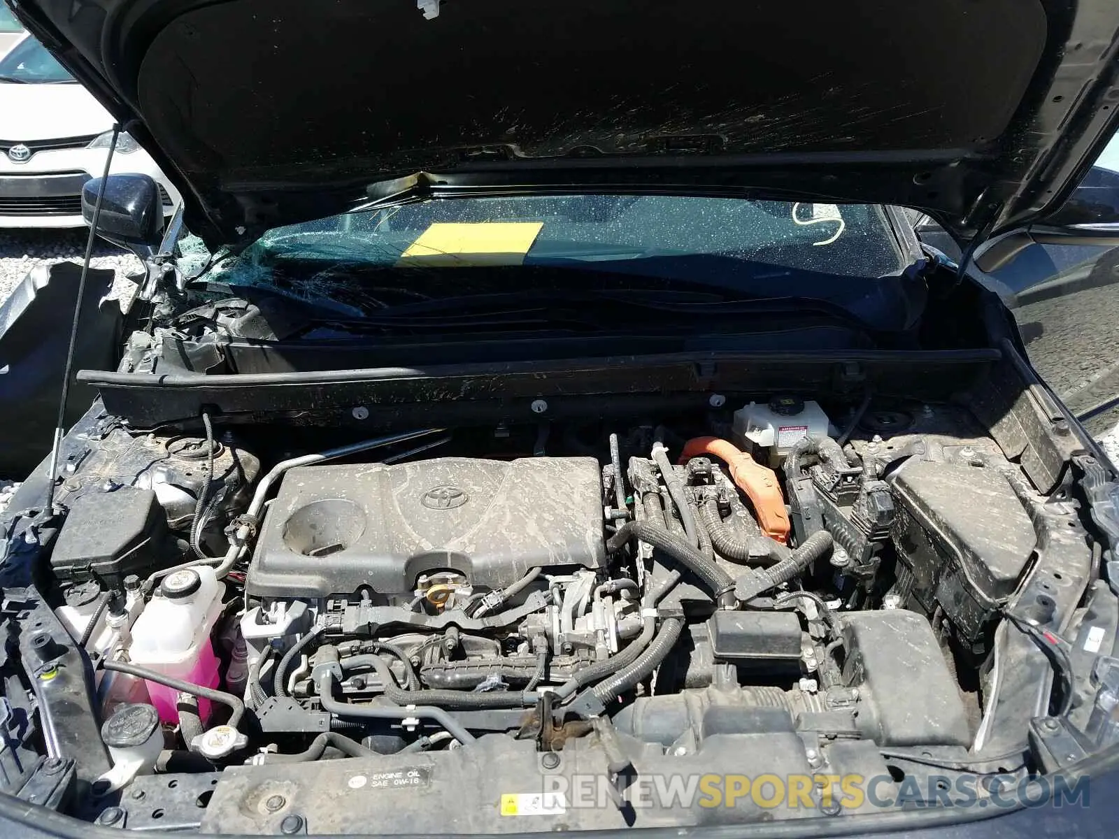 7 Фотография поврежденного автомобиля 2T3EWRFV5KW006371 TOYOTA RAV4 2019
