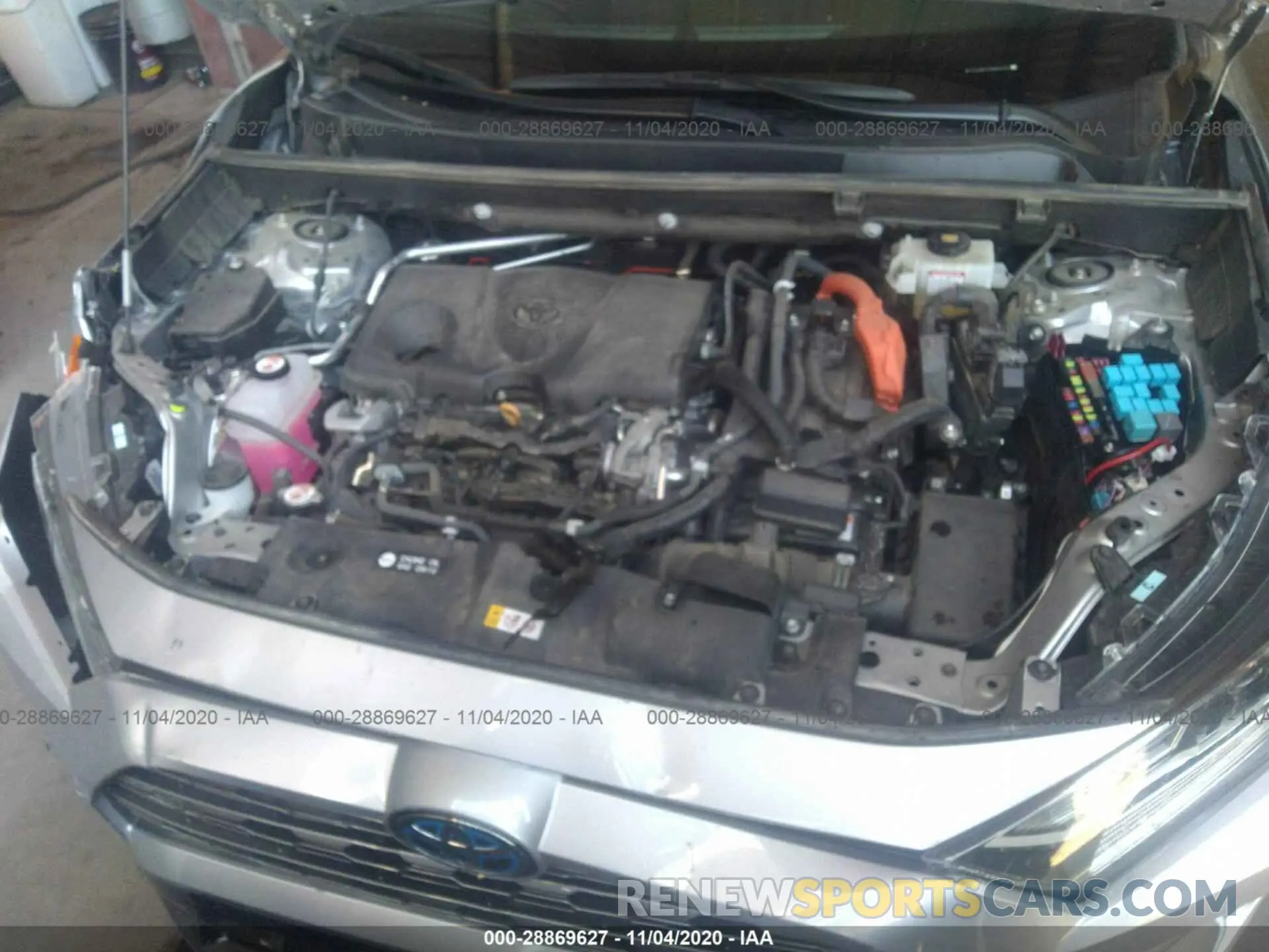 10 Photograph of a damaged car 2T3EWRFV7KW022751 TOYOTA RAV4 2019