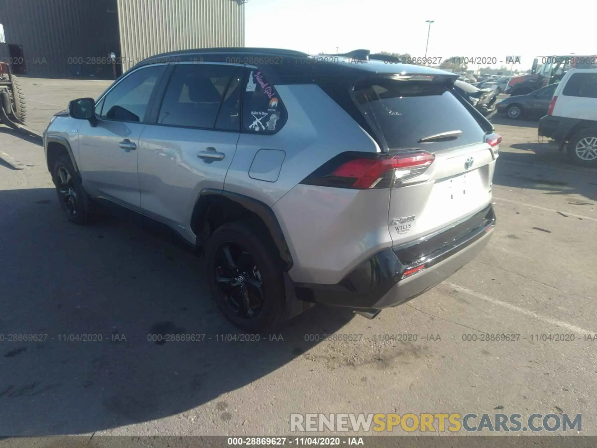 3 Photograph of a damaged car 2T3EWRFV7KW022751 TOYOTA RAV4 2019