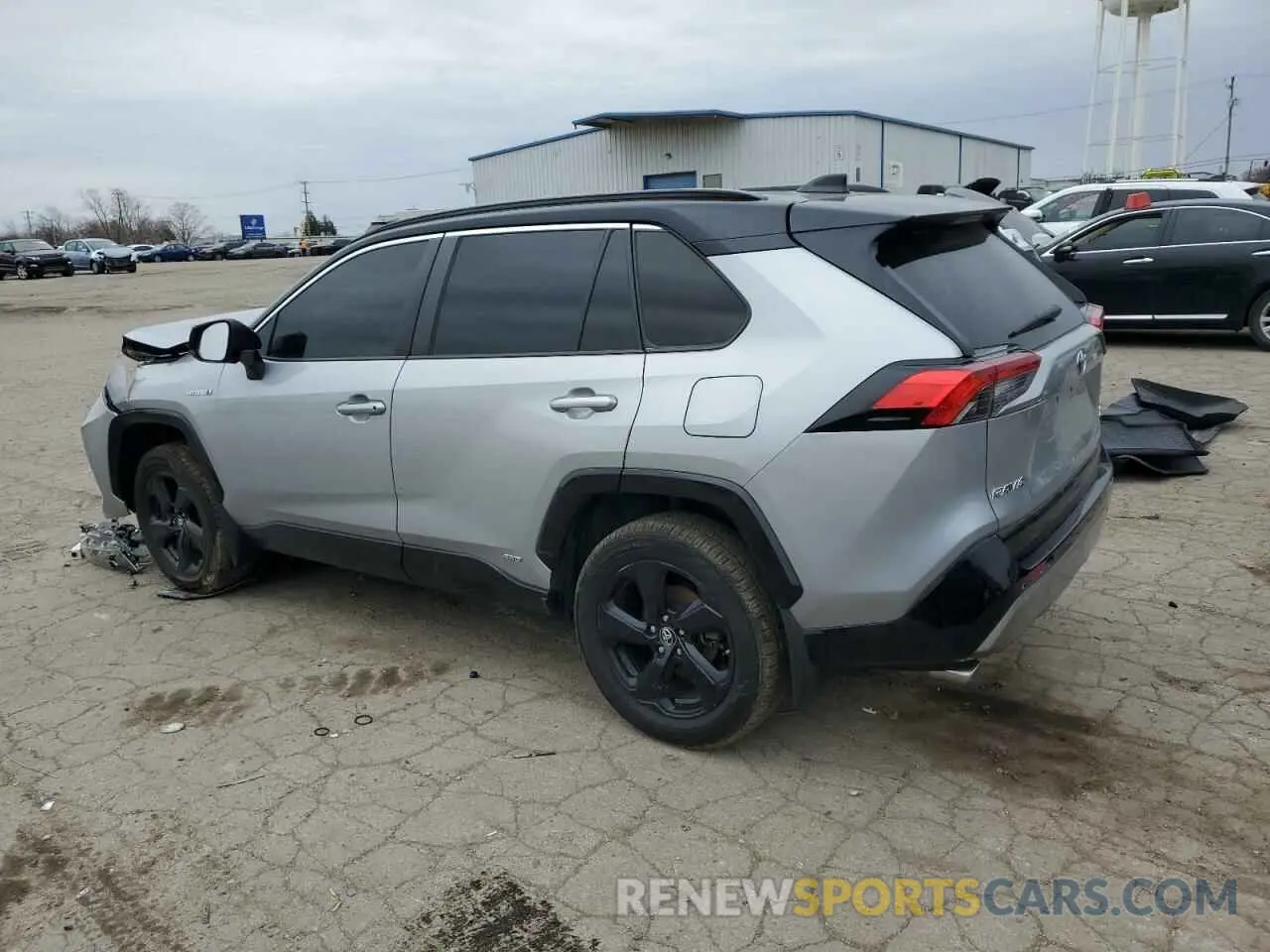 2 Photograph of a damaged car 2T3EWRFV7KW036794 TOYOTA RAV4 2019