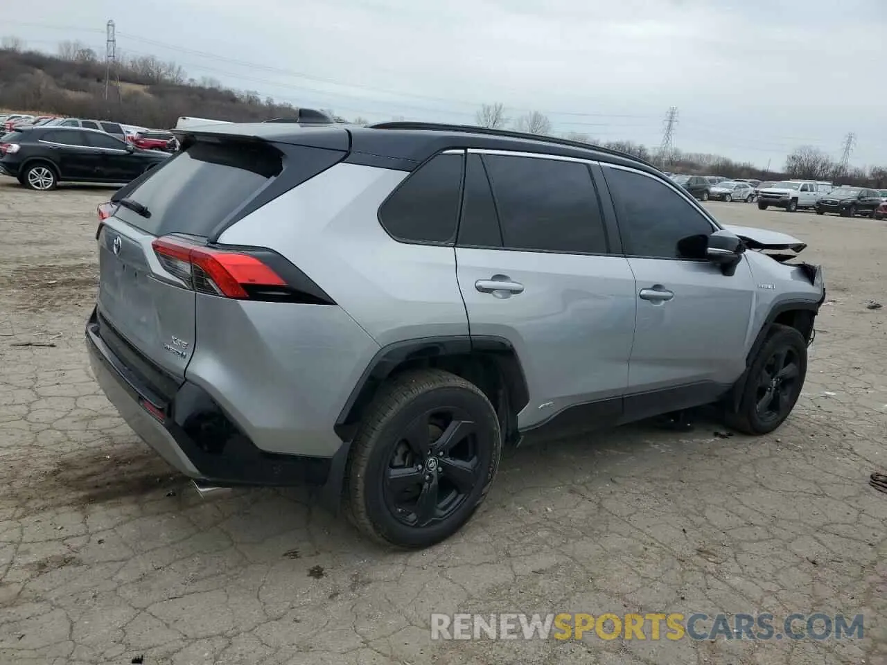 3 Photograph of a damaged car 2T3EWRFV7KW036794 TOYOTA RAV4 2019